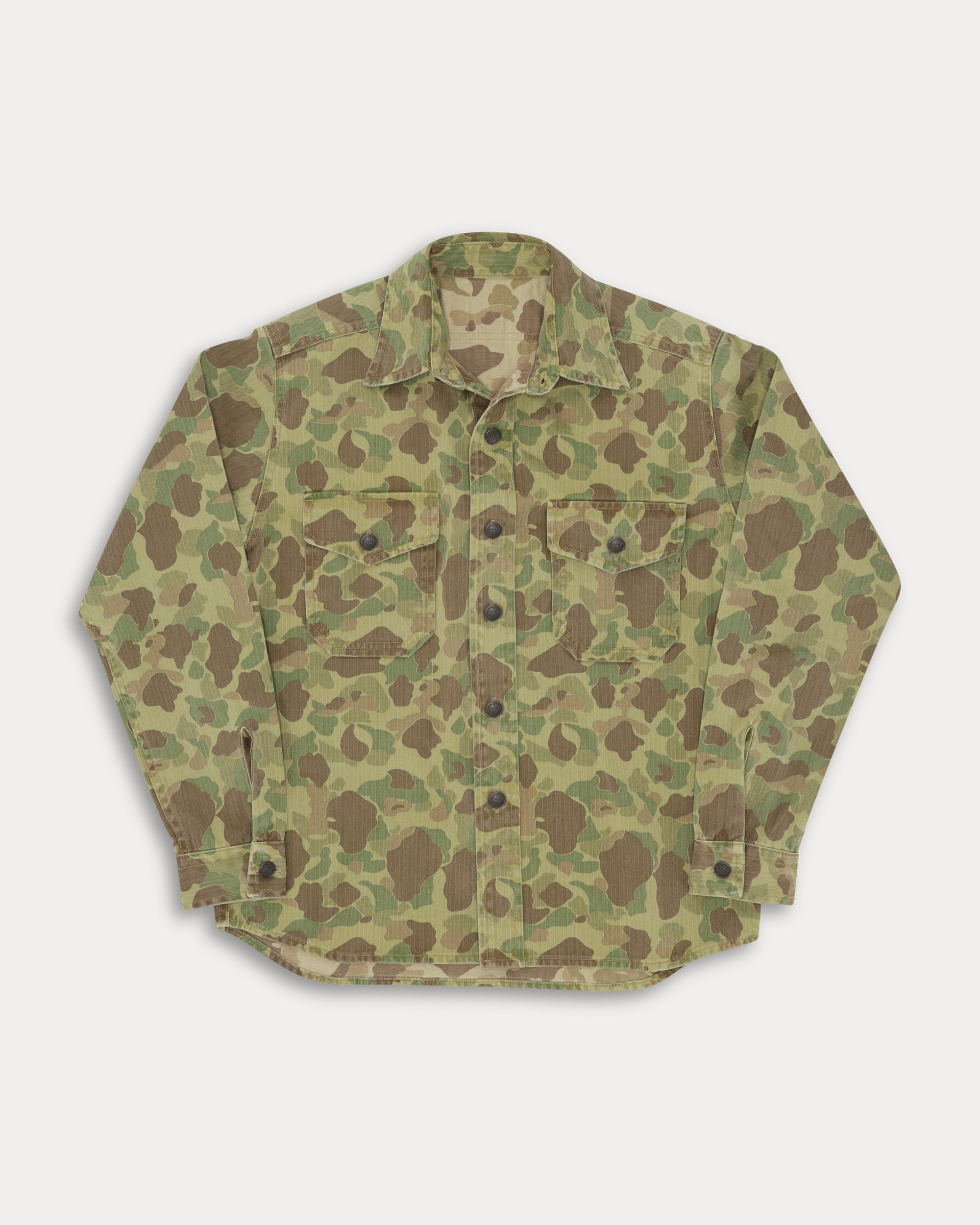 Kenny Overshirt Camouflage In Cotone