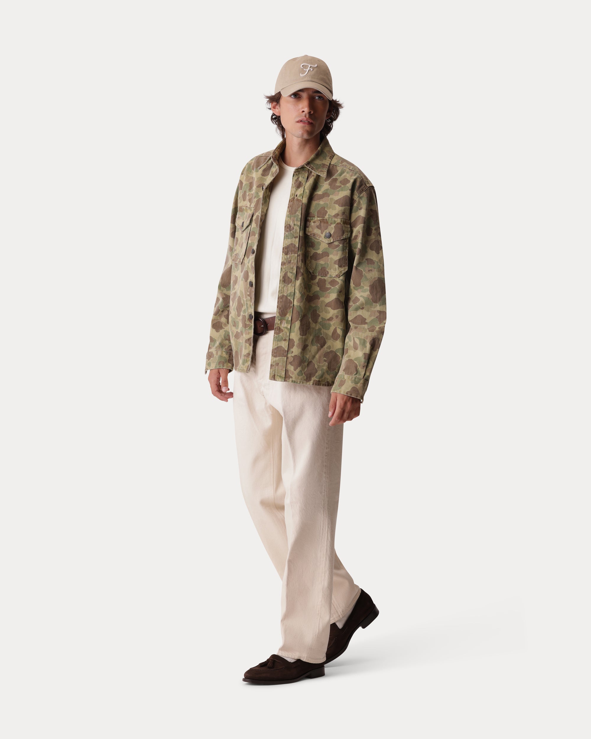 Kenny Cotton Camouflage Overshirt