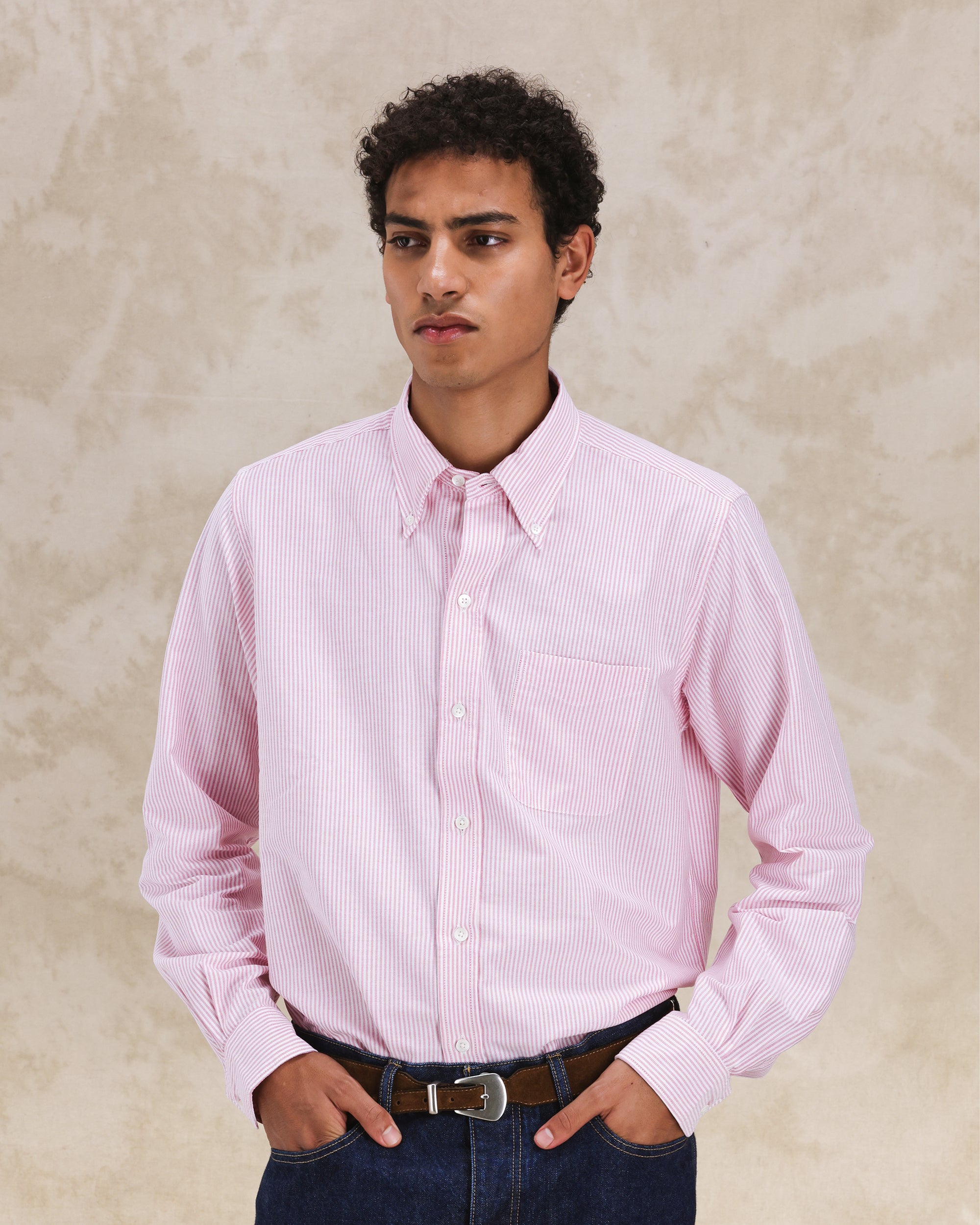 King Camicia Classica In Cotone