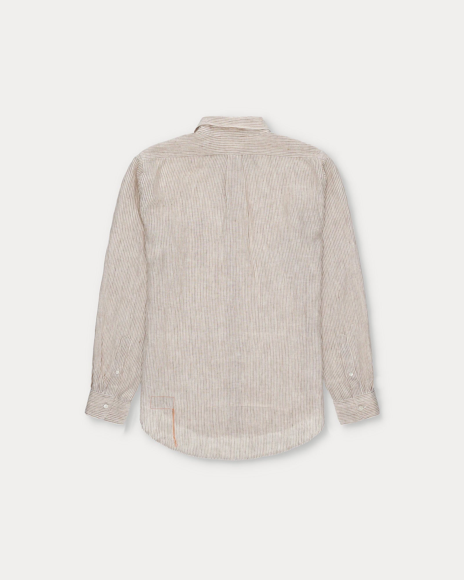 King Camicia In Lino Con Tasca