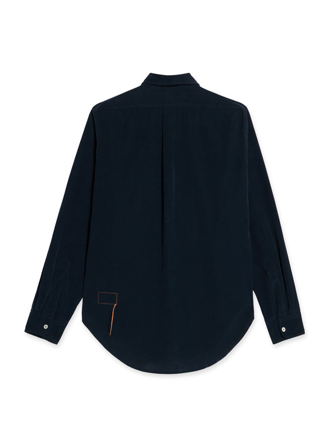 King Camicia In Velluto A Coste