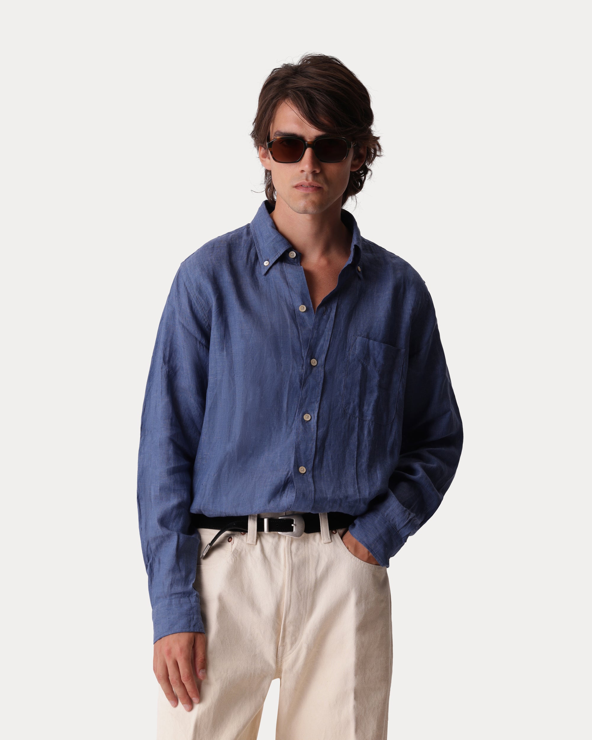King Camicia In Lino