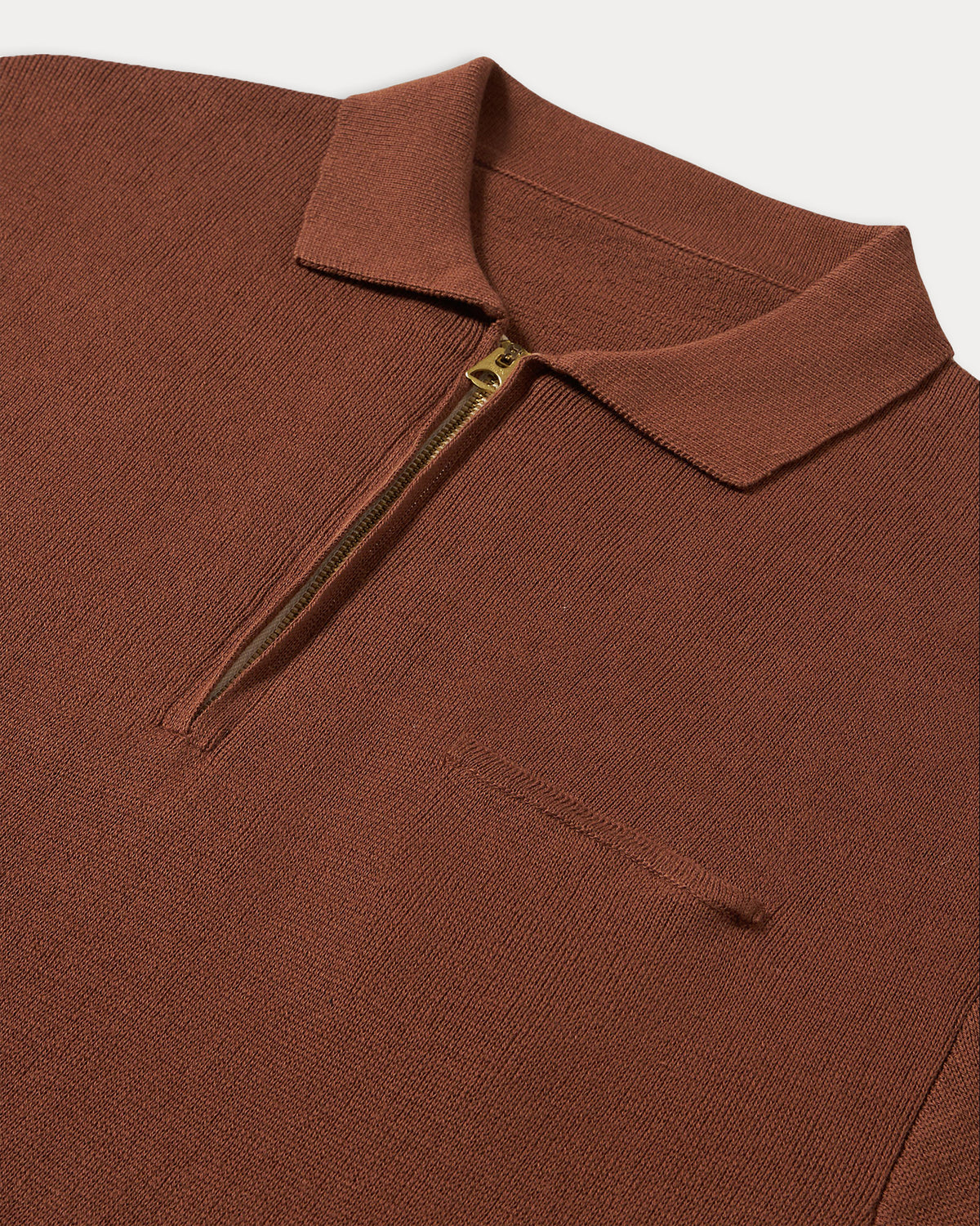Laight Polo Manica Corta Zip 3/4
