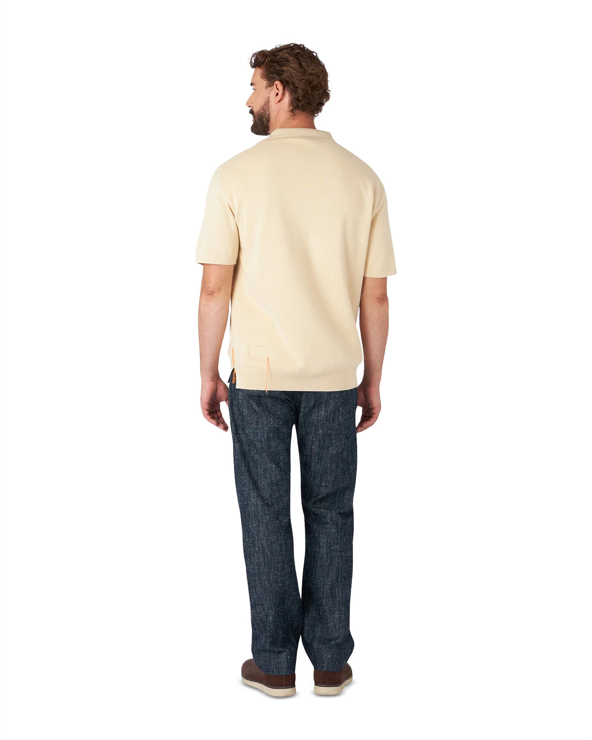 Laight Polo Manica Corta Zip 3/4
