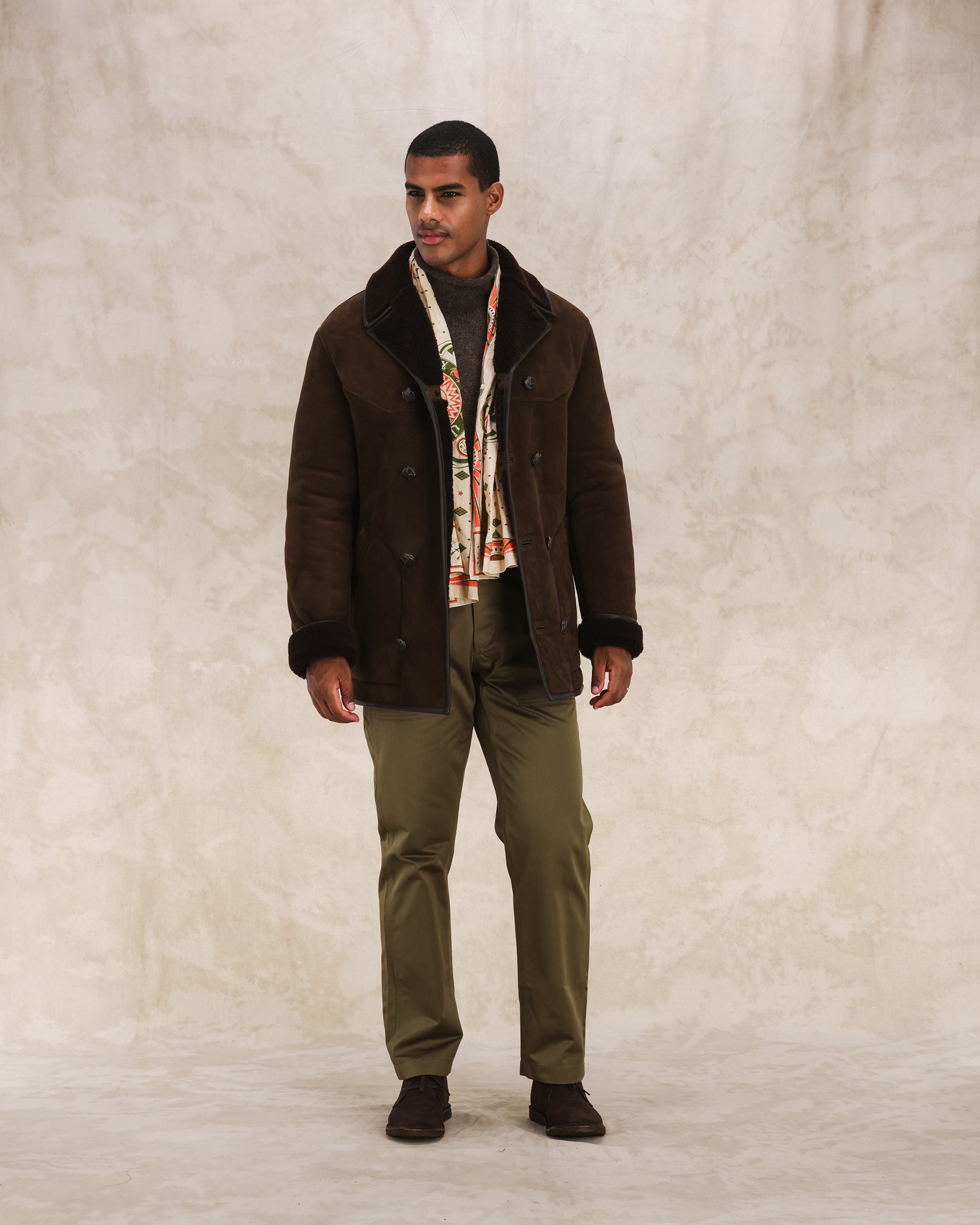 Lemans Cappotto Doppiopetto In Montone