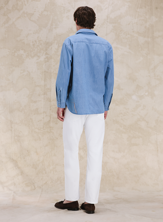 Liam Shirt Cotton With Chest Pocket Stondato