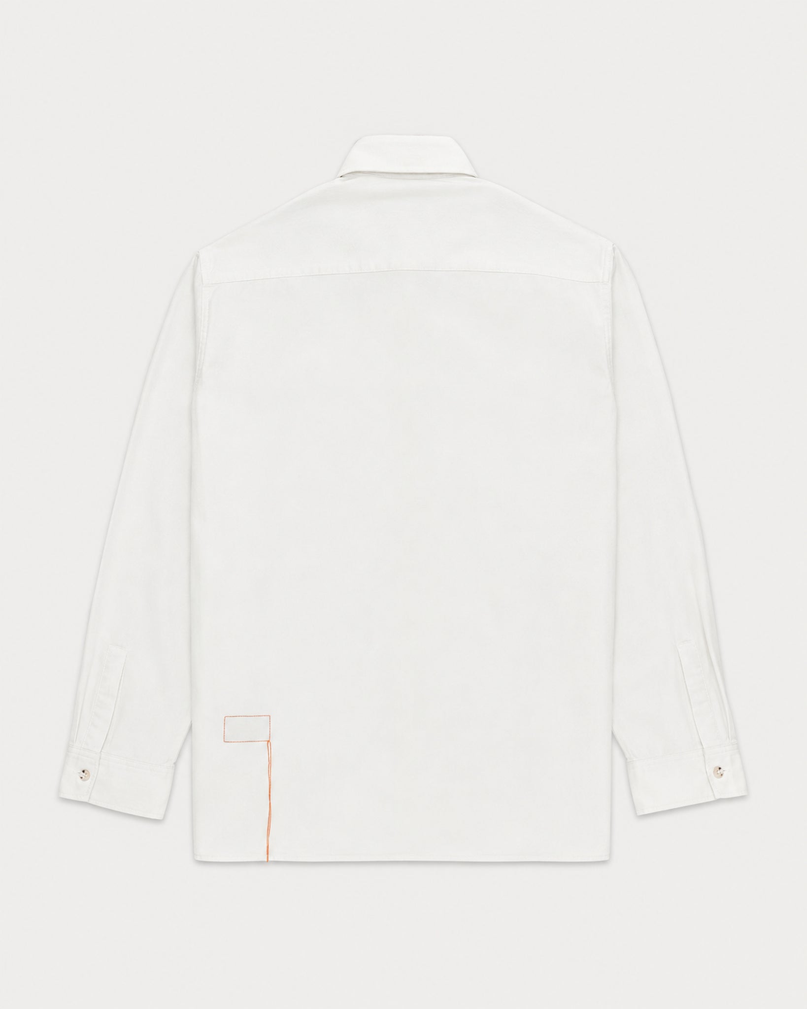 Liam Cotton Shirt With Rounded Pocket