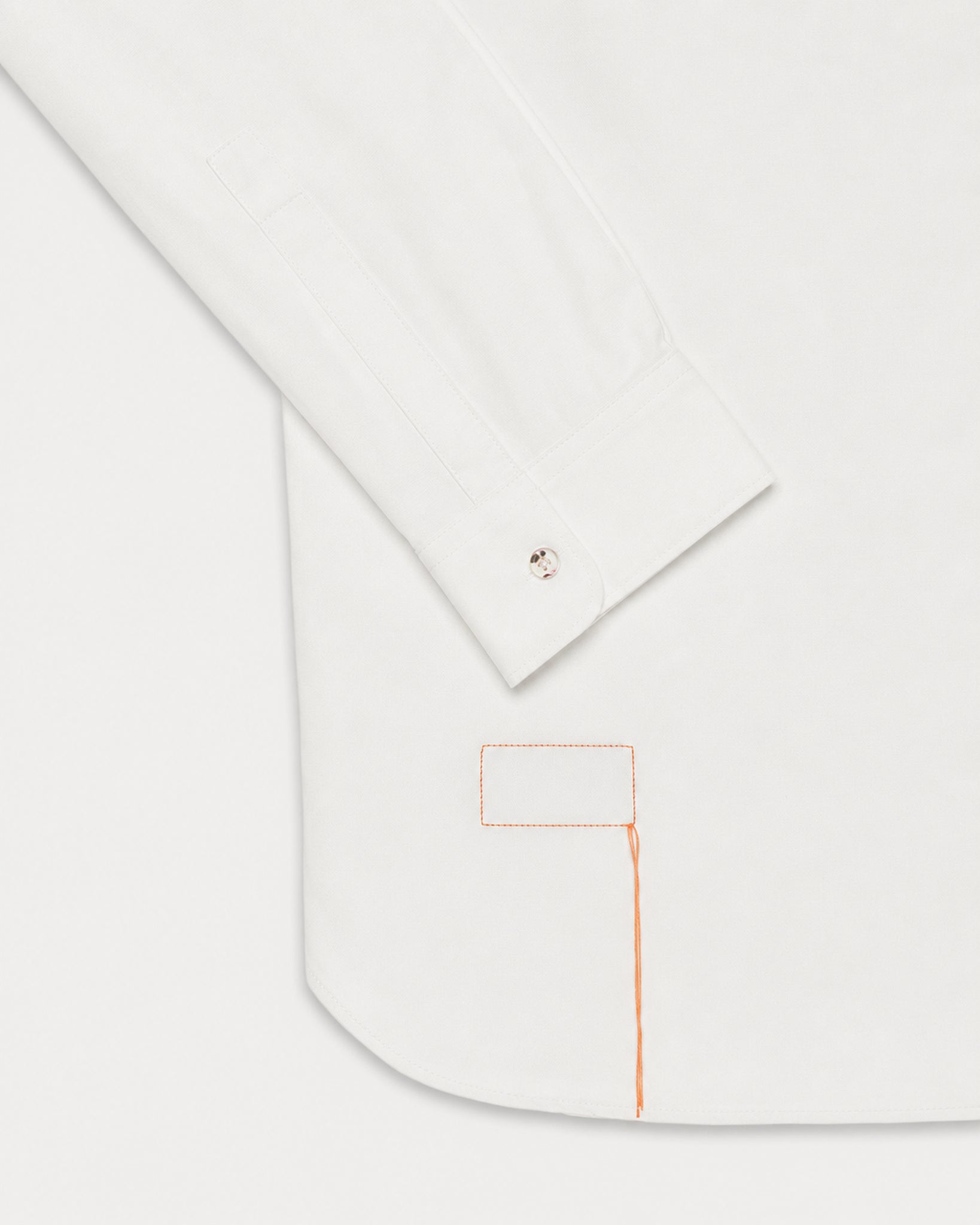 Liam Cotton Shirt With Rounded Pocket
