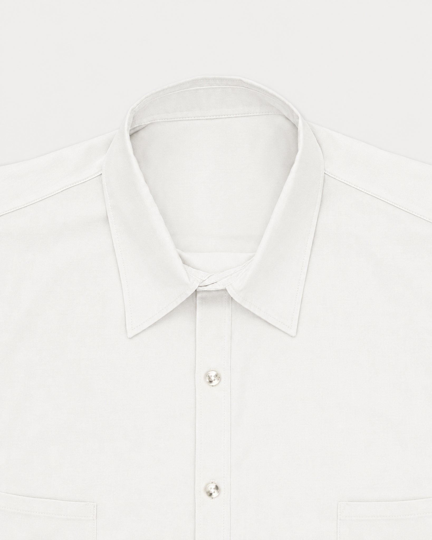 Liam Cotton Shirt With Rounded Pocket