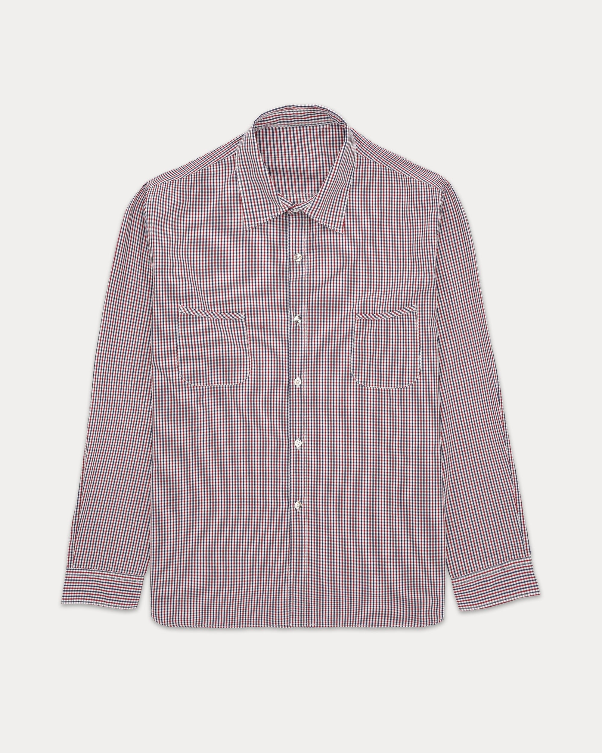 Liam Cotton Shirt With Rounded Pocket