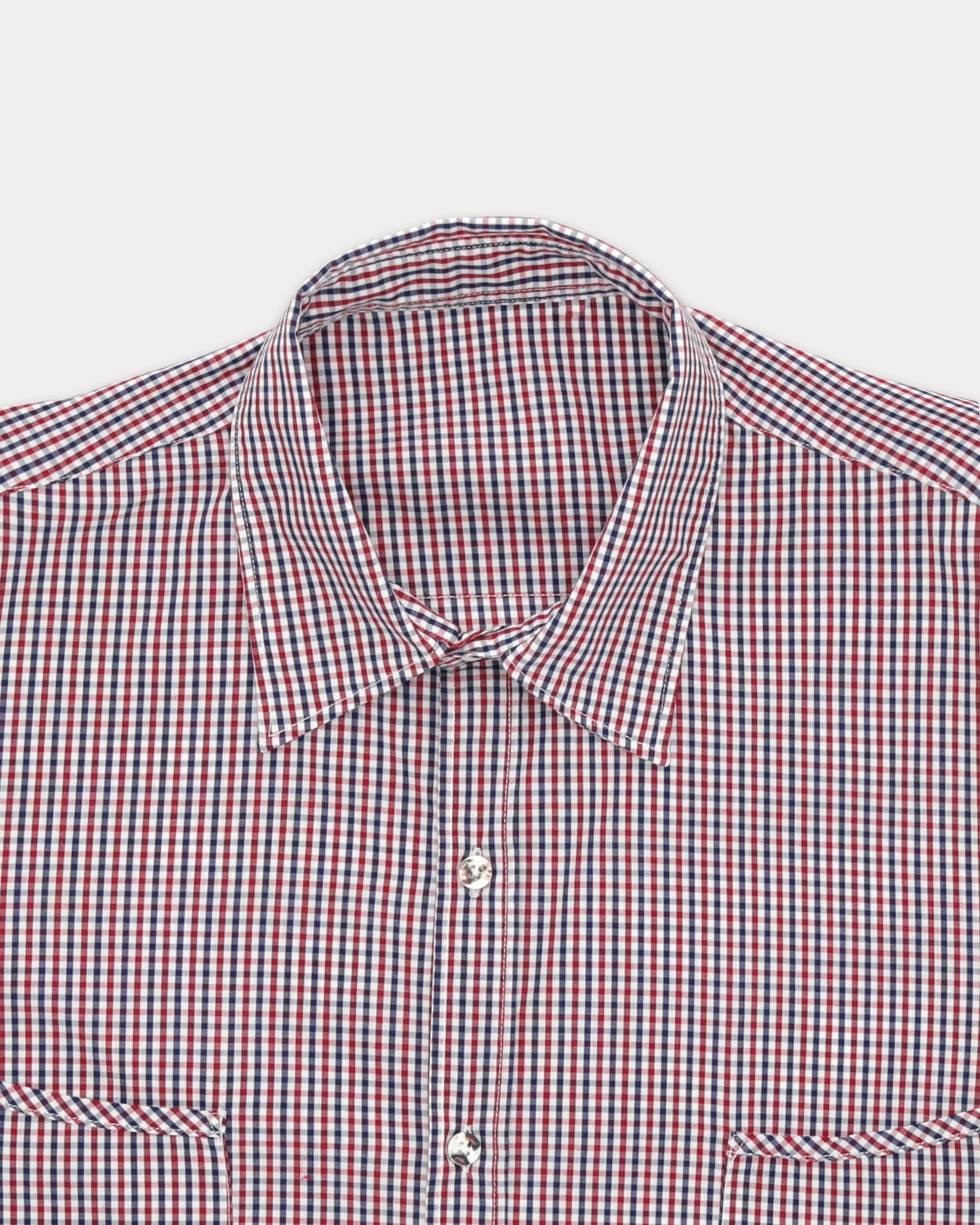 Liam Camicia In Cotone Con Taschino Stondato