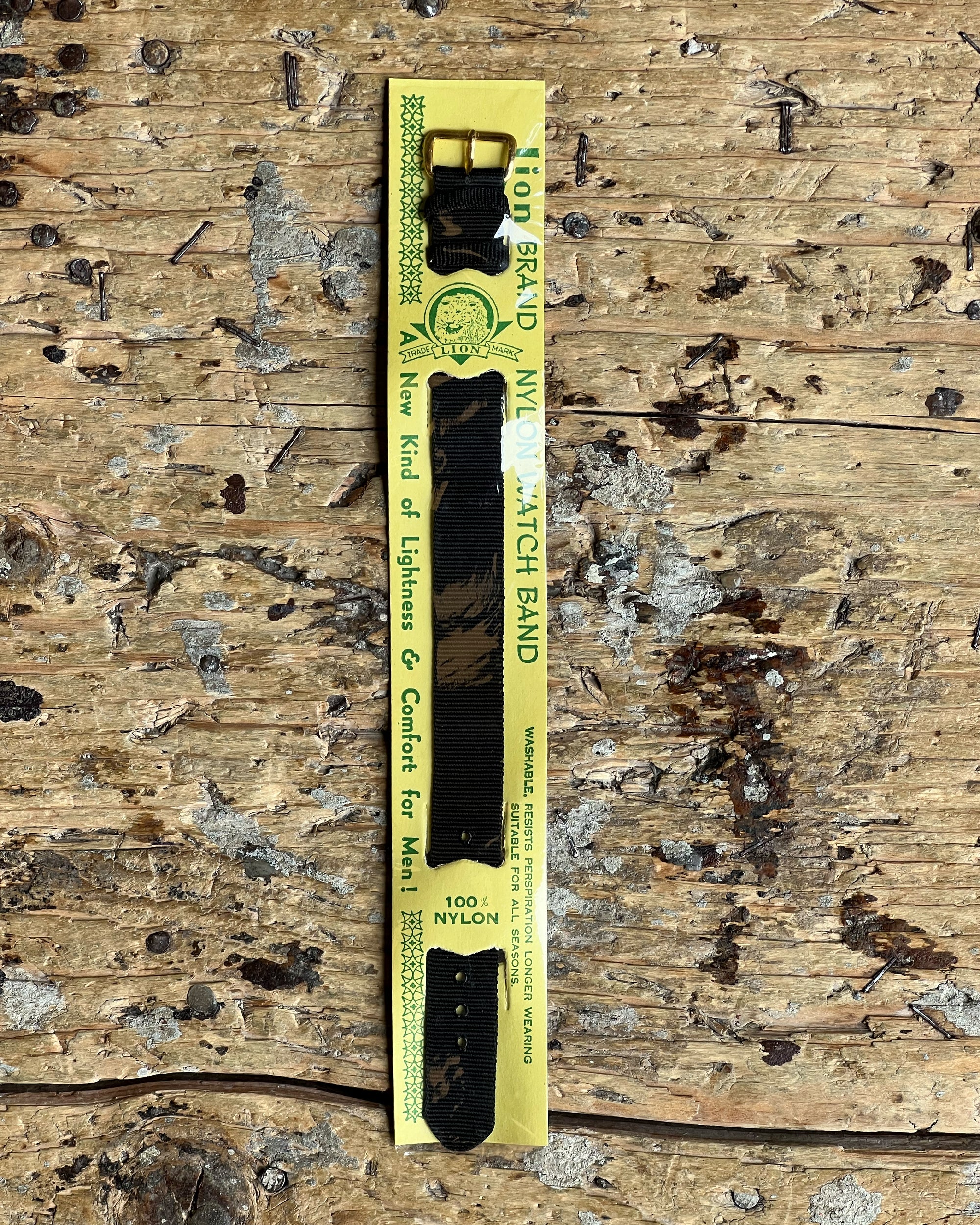 Lionvintagestrap Cinturino In Tessuto16Mm