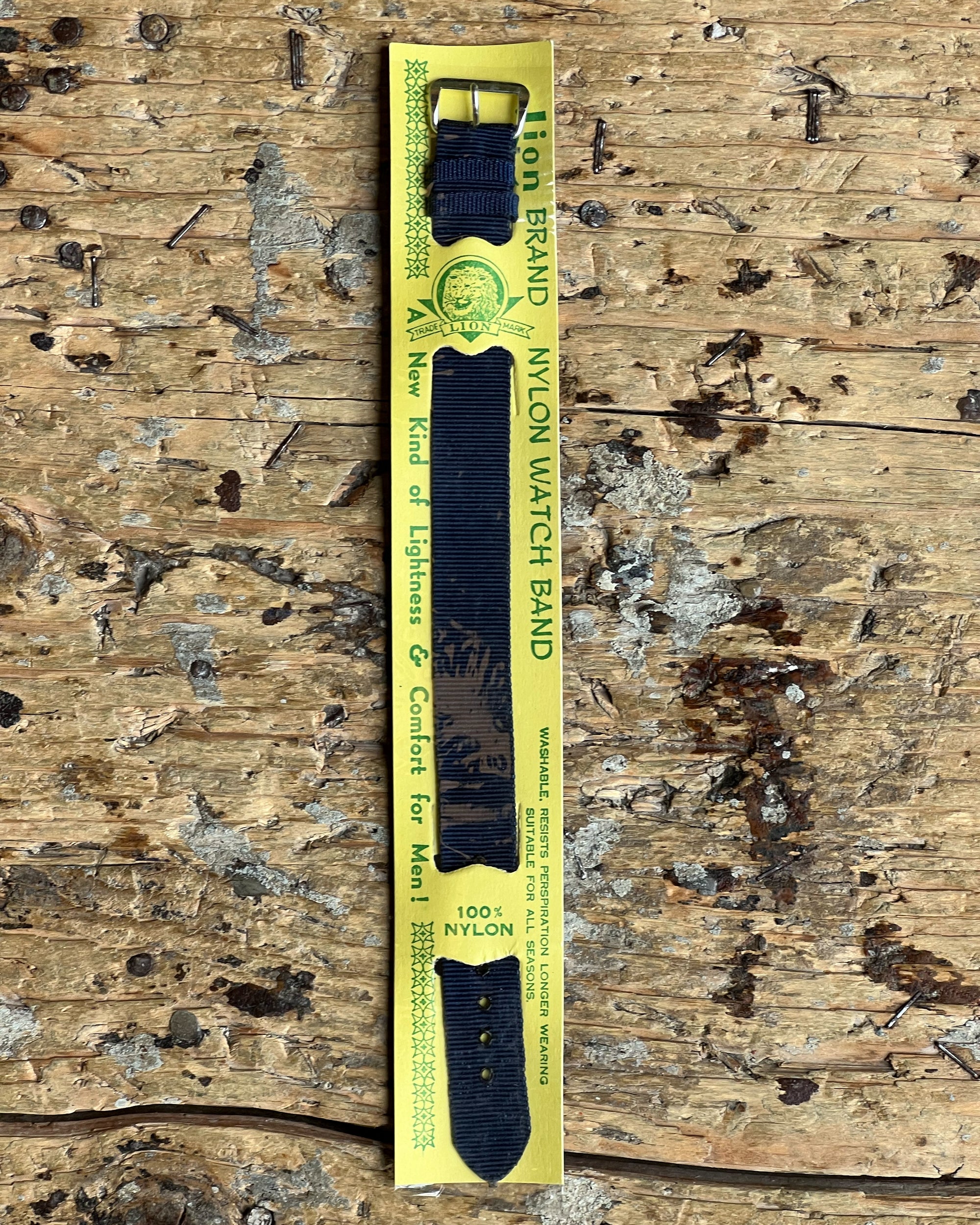 Lionvintagestrap Cinturino In Tessuto 16Mm