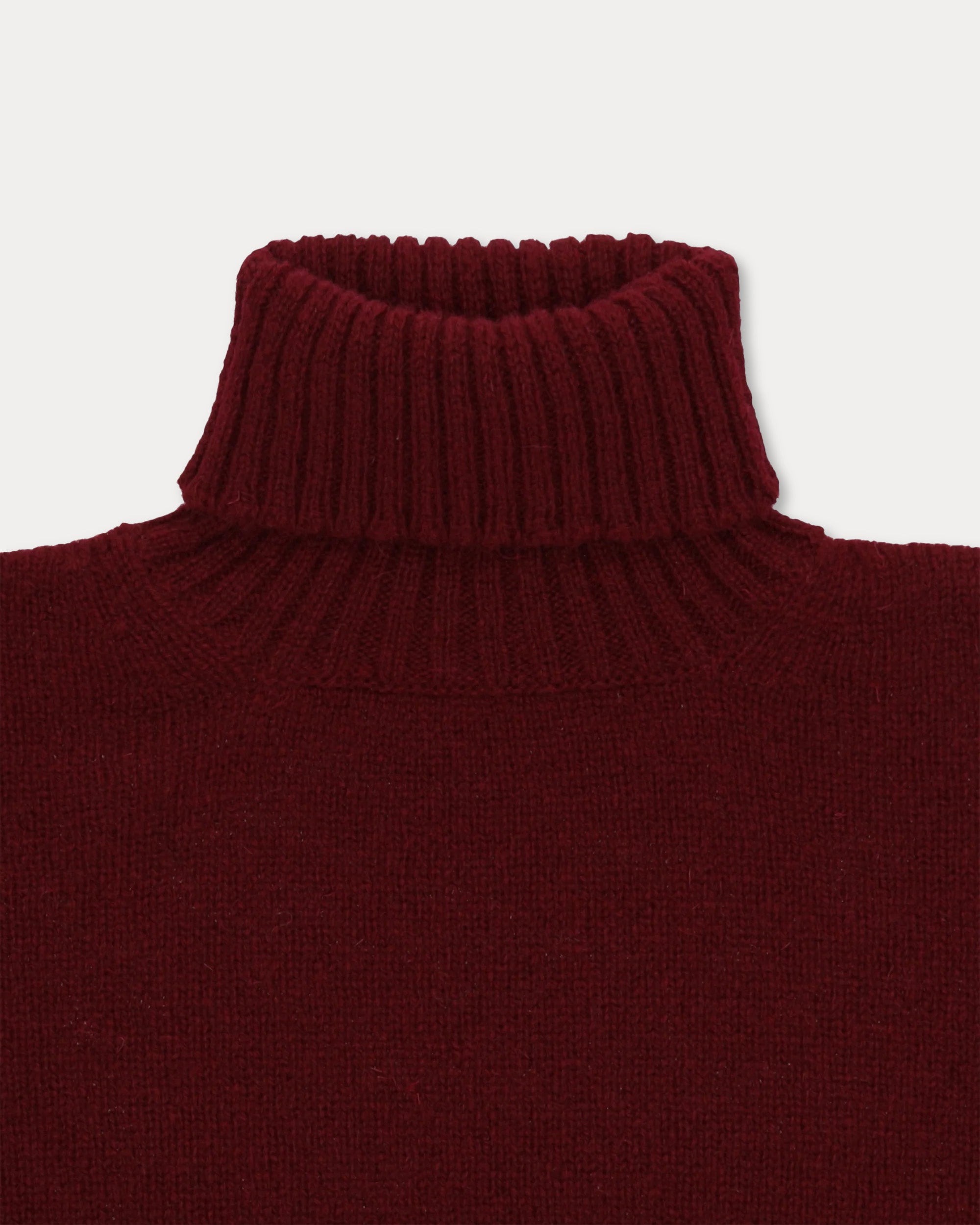 London Maglione Collo Alto In Lana