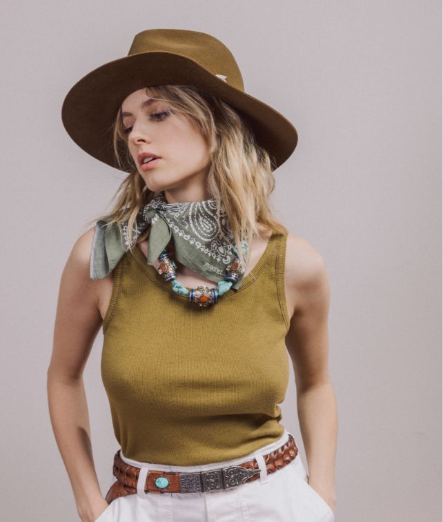 Claire Canotta a Coste in Cotone