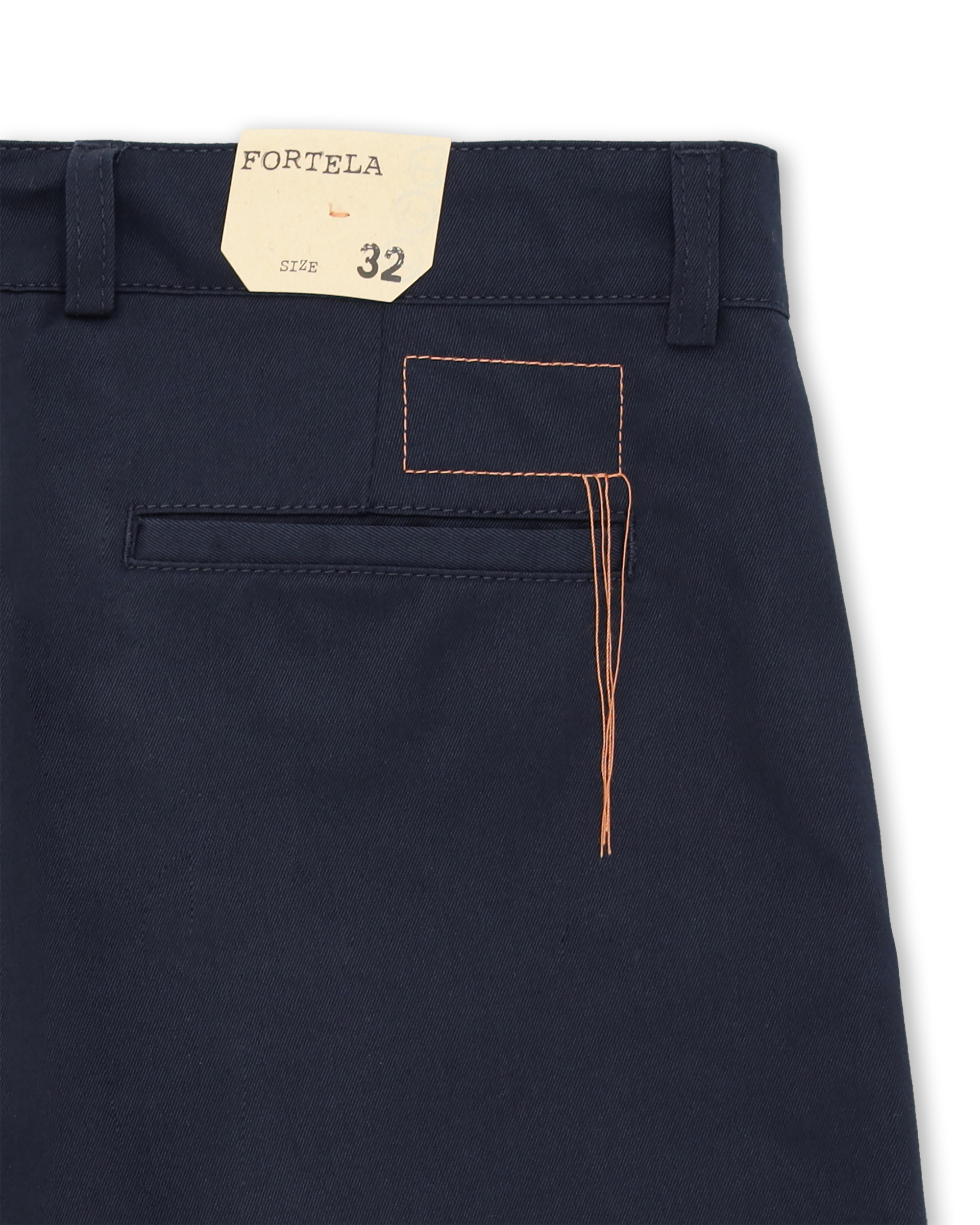 Maine Pantaloni Chino in Gabardine di Cotone Pesante