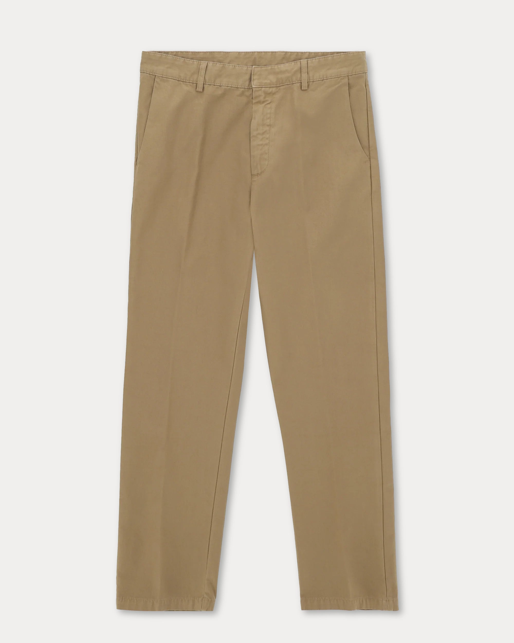 Maine Pantaloni In Canvas di Cotone Rovesciato