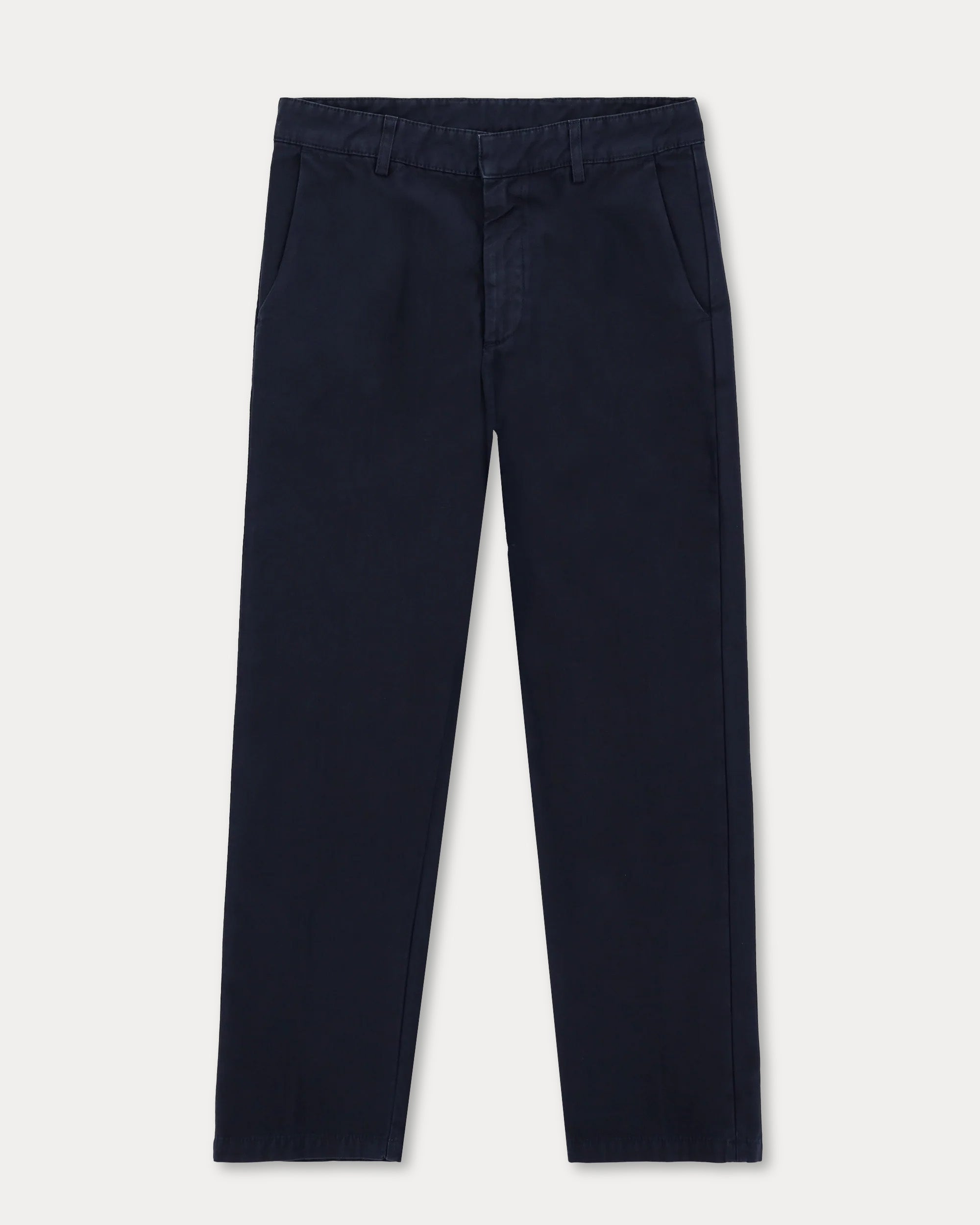 Maine Pantaloni In Canvas di Cotone Rovesciato
