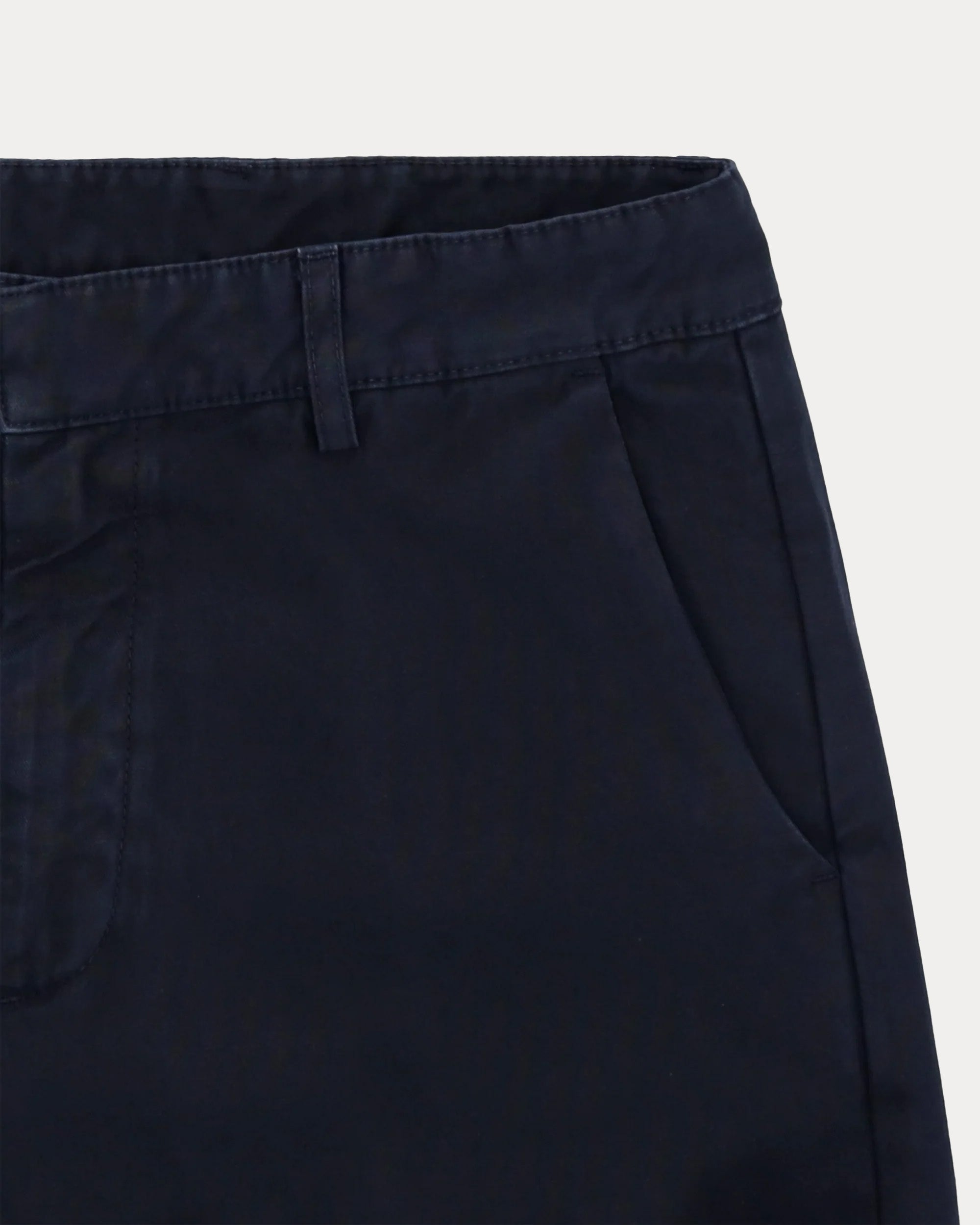 Maine Pantaloni In Canvas di Cotone Rovesciato