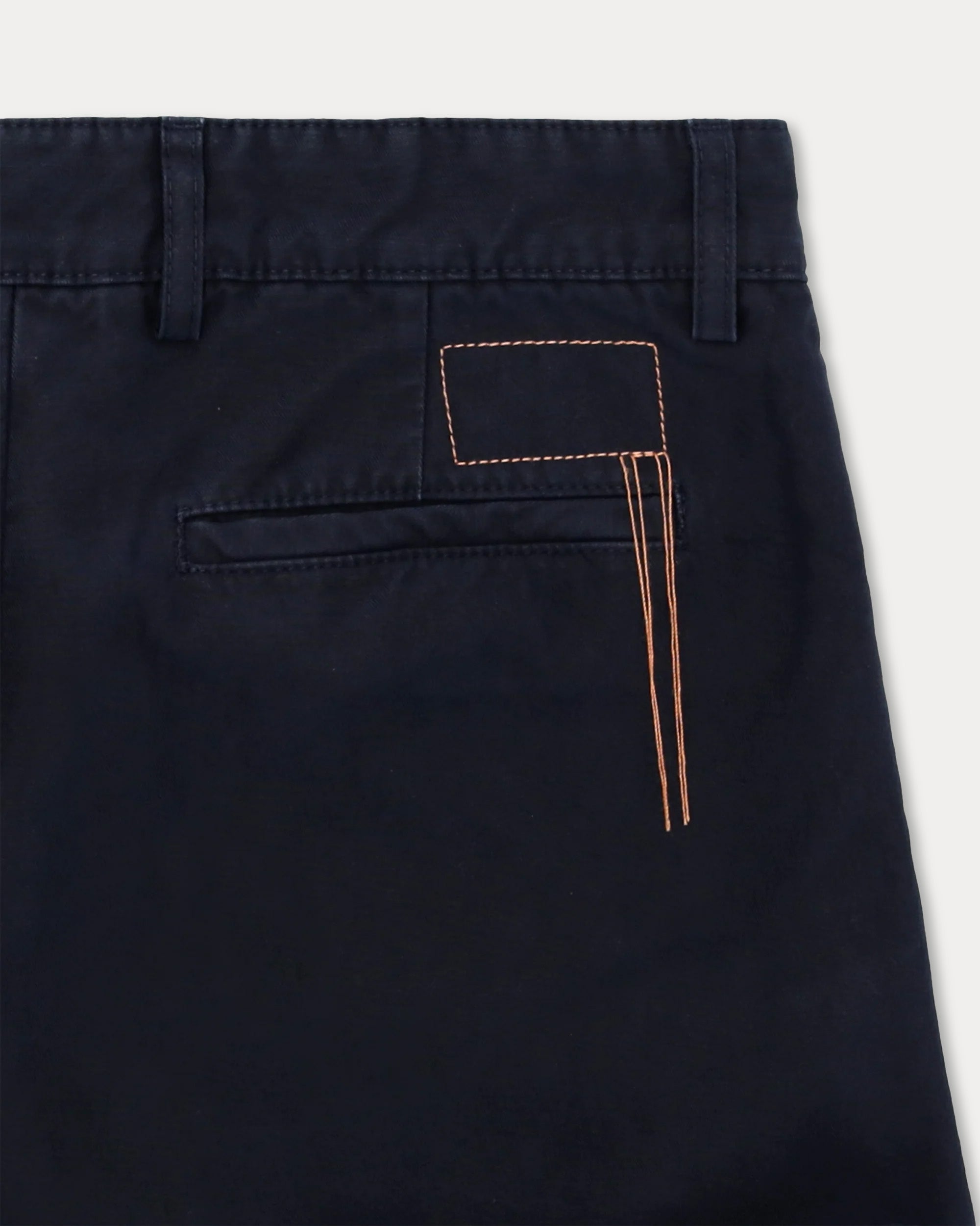 Maine Pantaloni In Canvas di Cotone Rovesciato