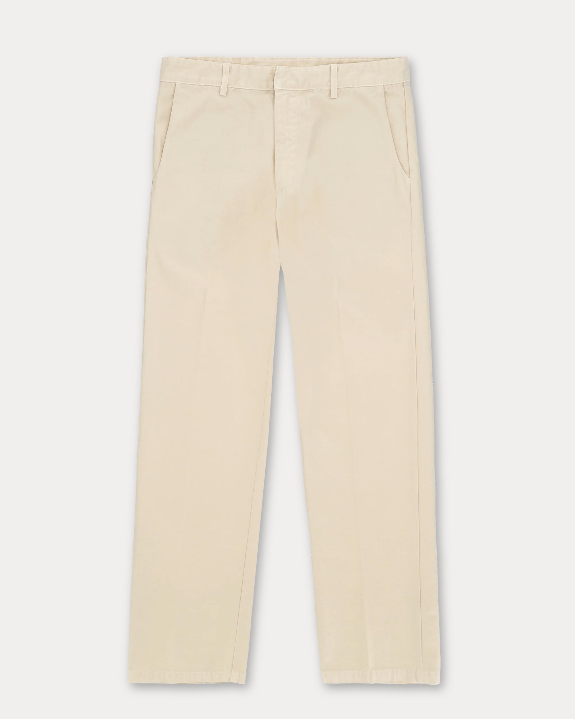Maine Pantaloni In Canvas di Cotone Rovesciato