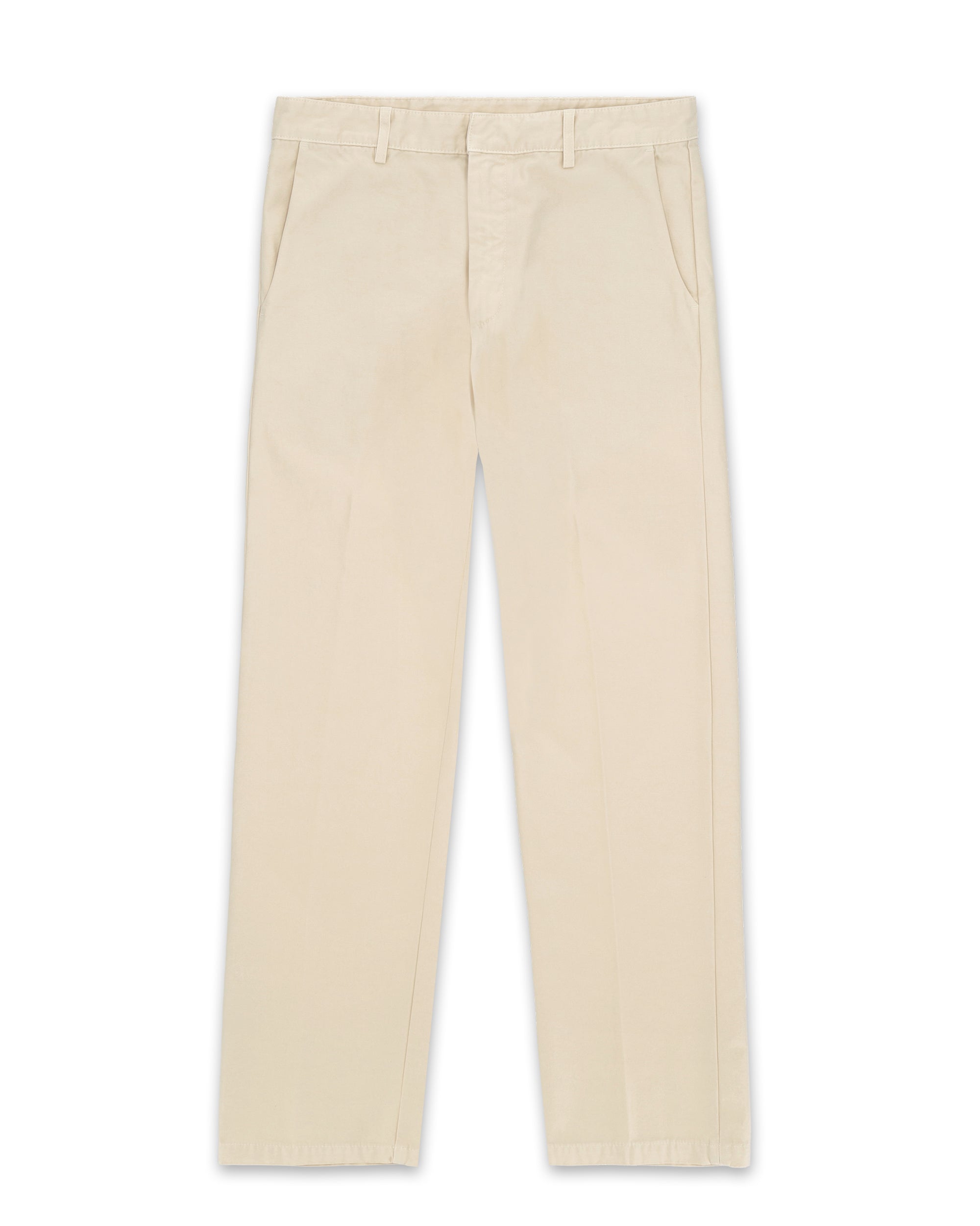 Maine Pantaloni In Canvas di Cotone Rovesciato