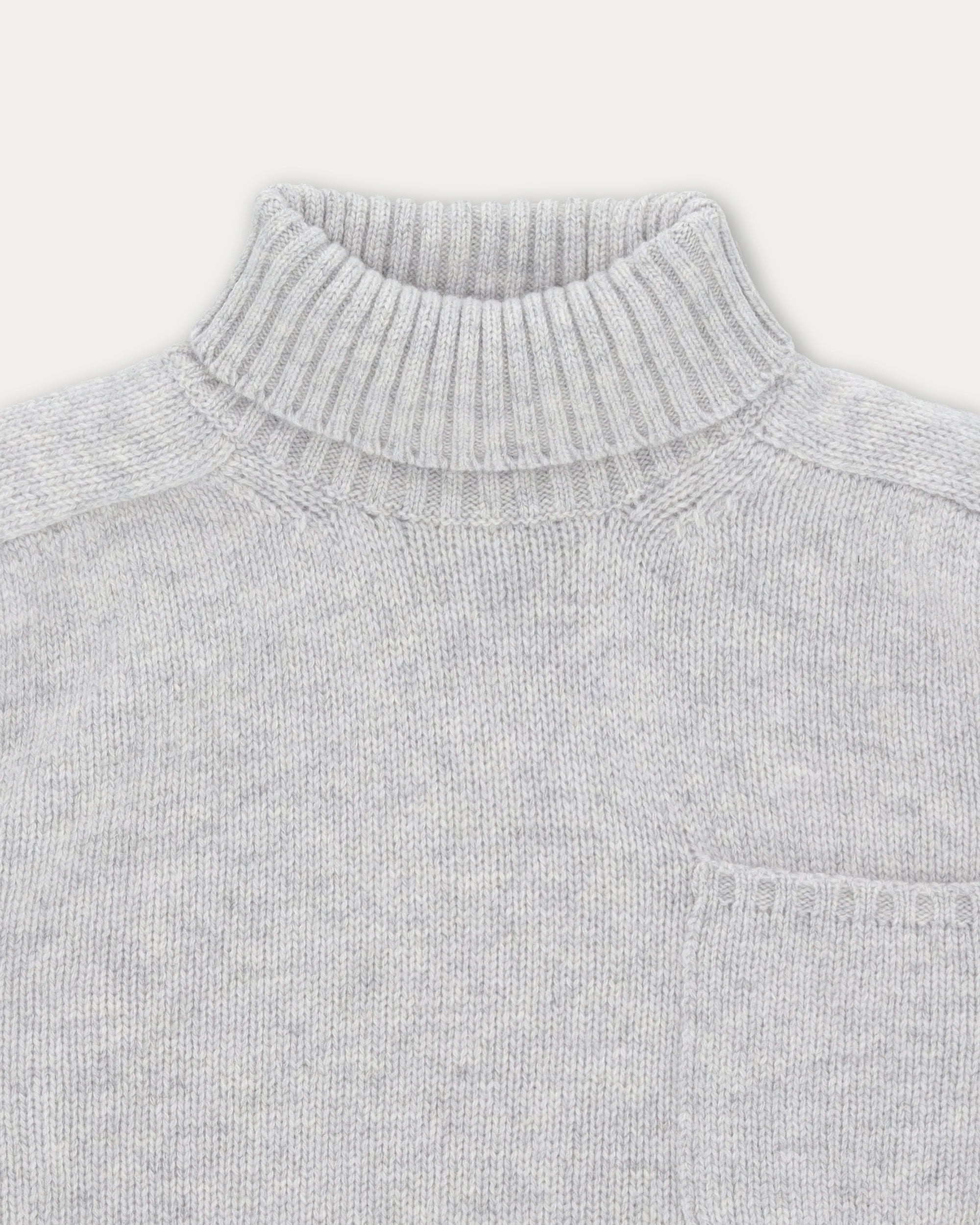 Mallory Merino Wool Turtleneck Sweater