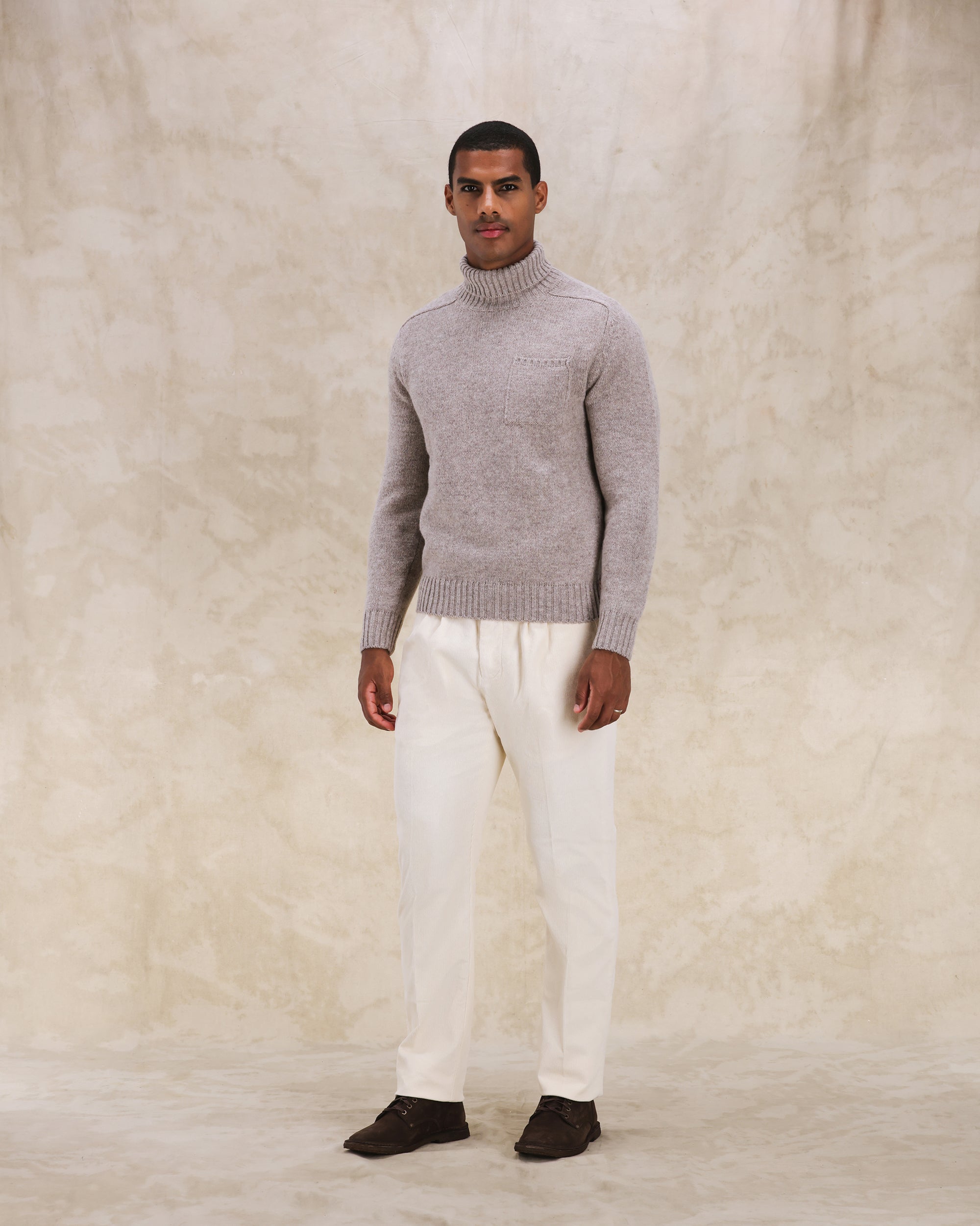 Mallory Maglione Collo Alto In Lana Merino