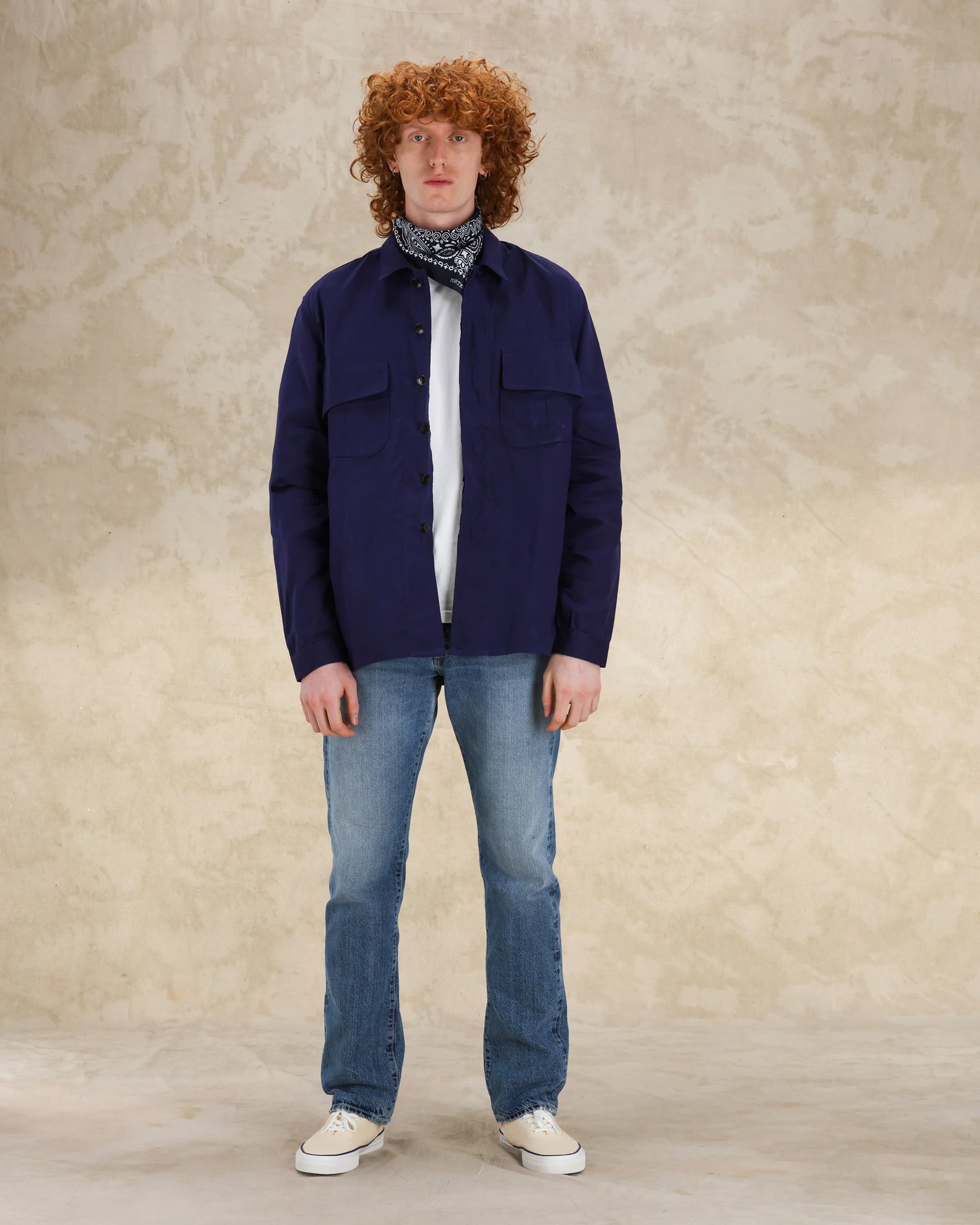 Mark Waxed Cotton Overshirt