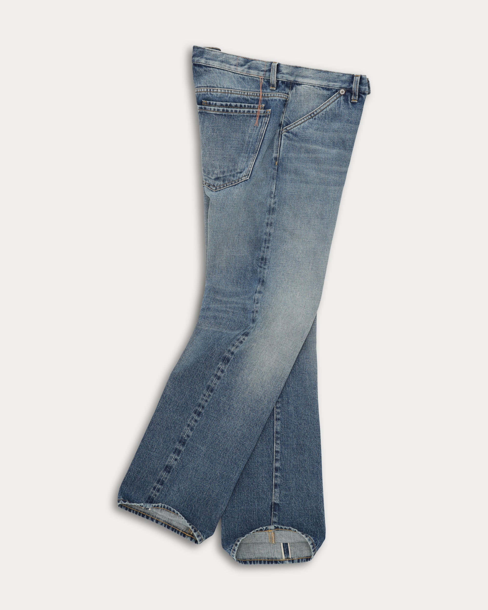 Mcqueen Japan Denim 5 Tasche Regular Fit Stone Wash