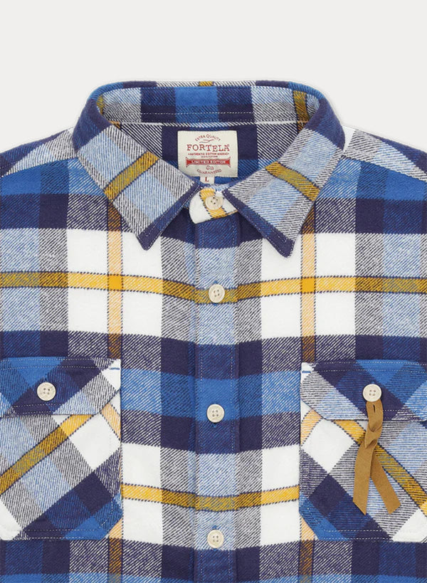 Mescal Overshirt In Flanella A Quadri