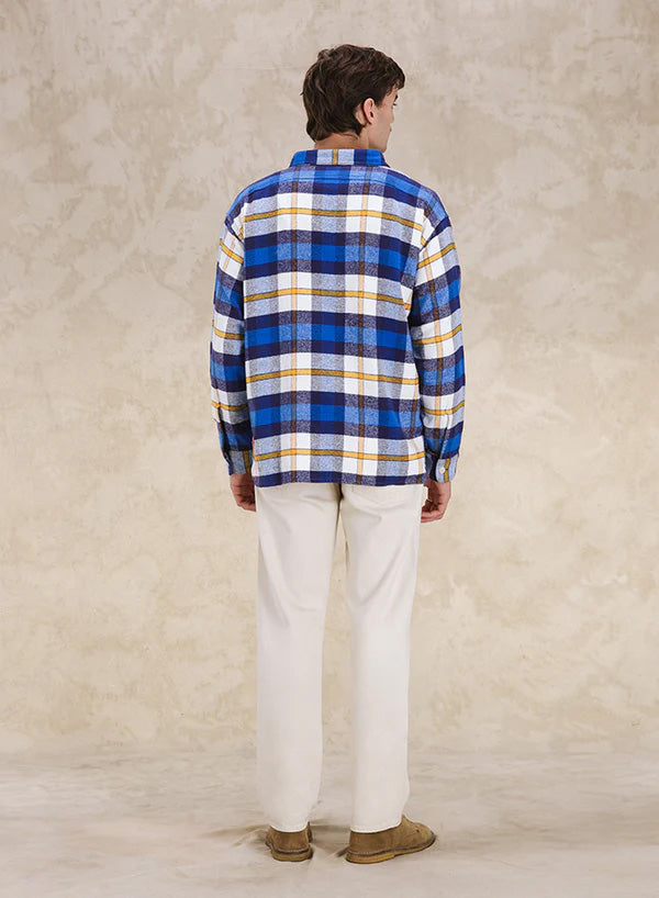 Mescal Overshirt In Flanella A Quadri