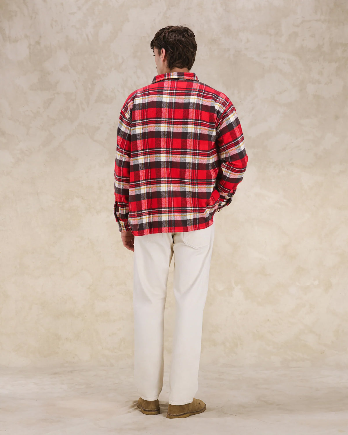 Mescal Checkered Flannel Overshirt
