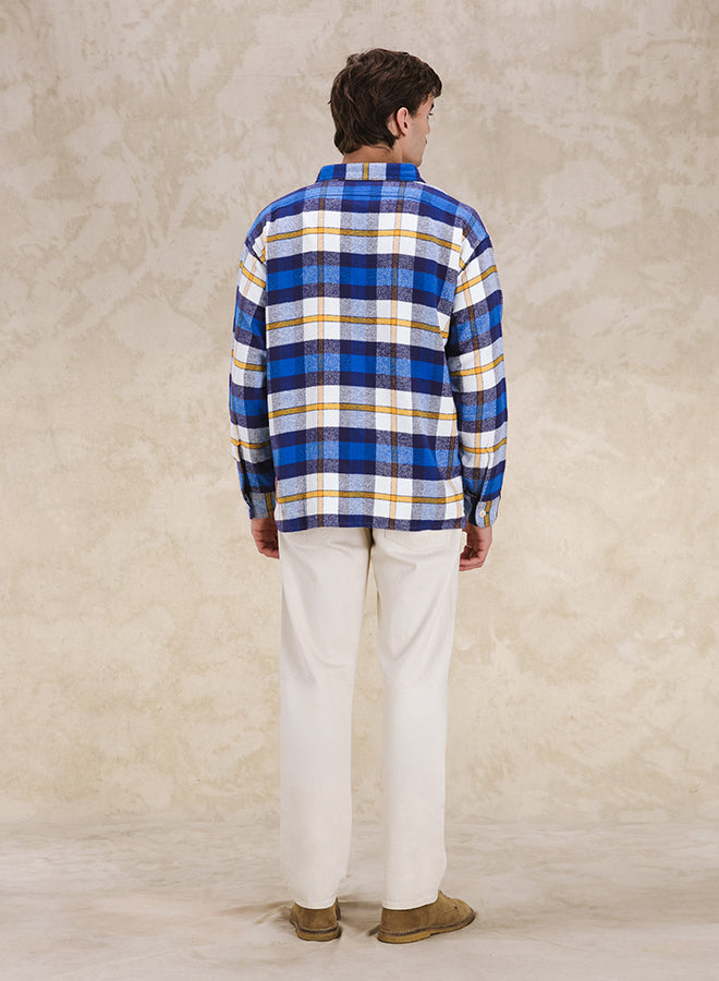 Mescal Overshirt In Flanella A Quadri