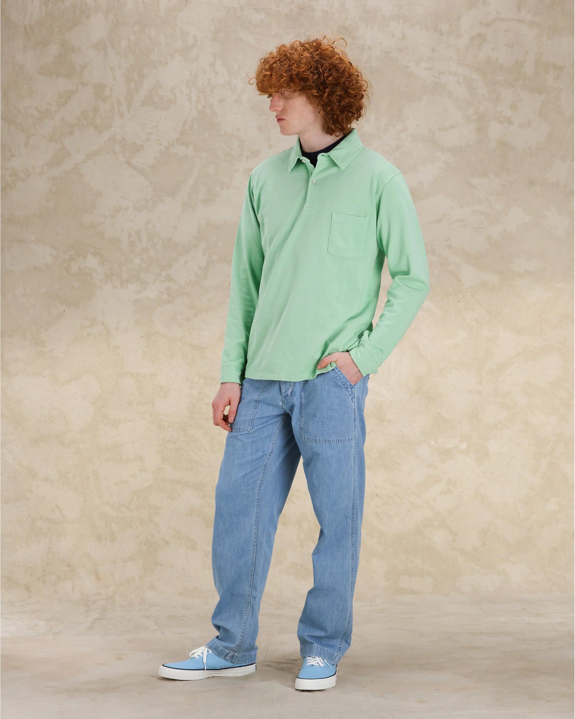 Missouril Polo In Cotone Manica Lunga