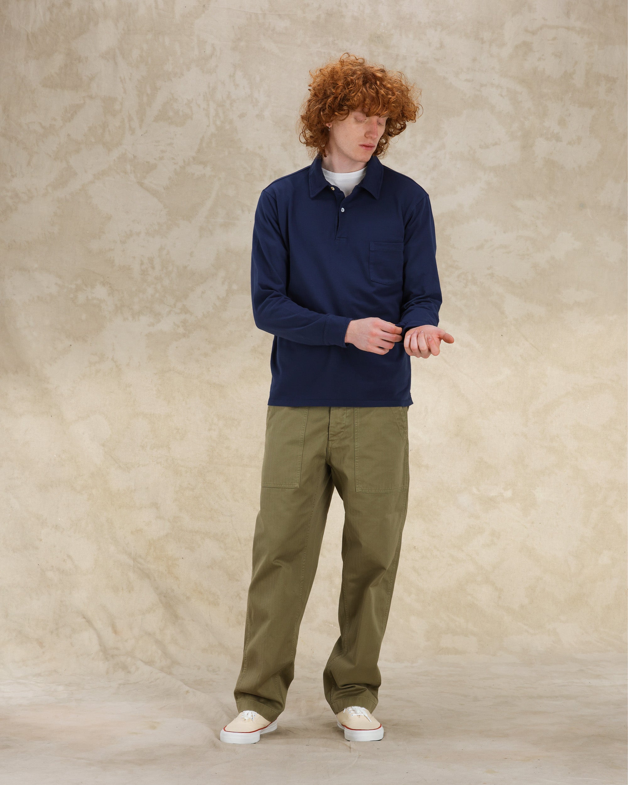 Missouril Polo In Cotone Manica Lunga