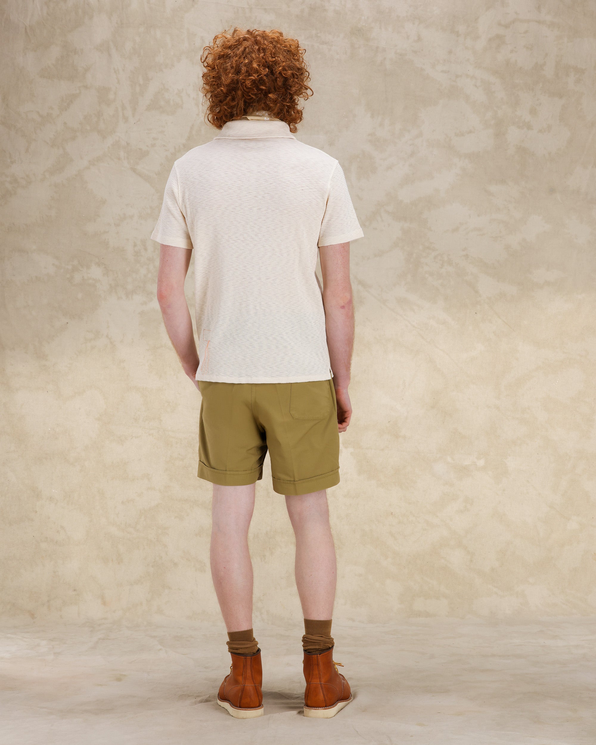 Missourim Polo In Jersey Waffle Manica Corta