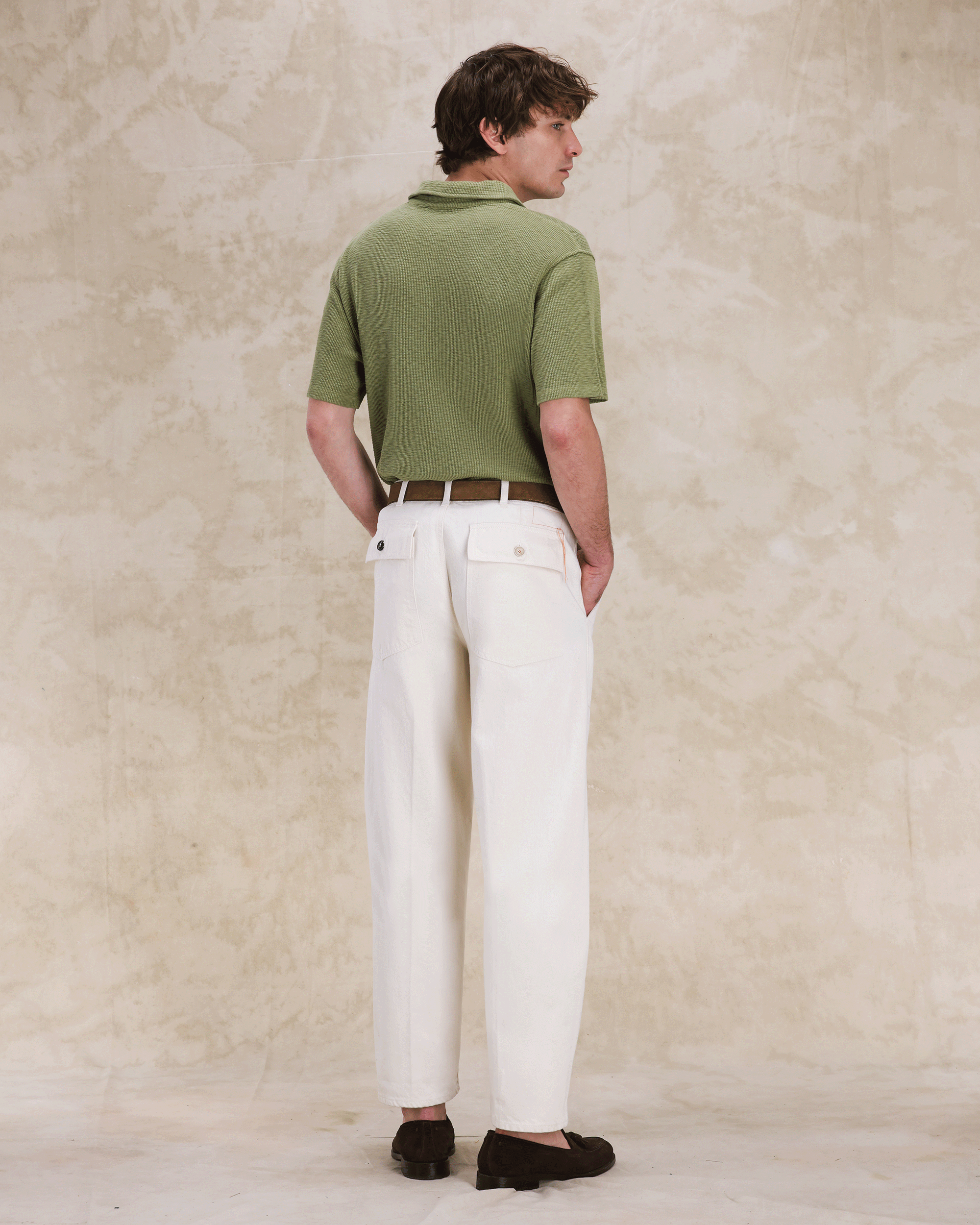 Missourim Polo In Jersey Waffle Manica Corta