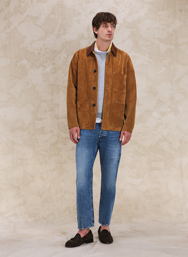 Montana Jacket Suede Leather