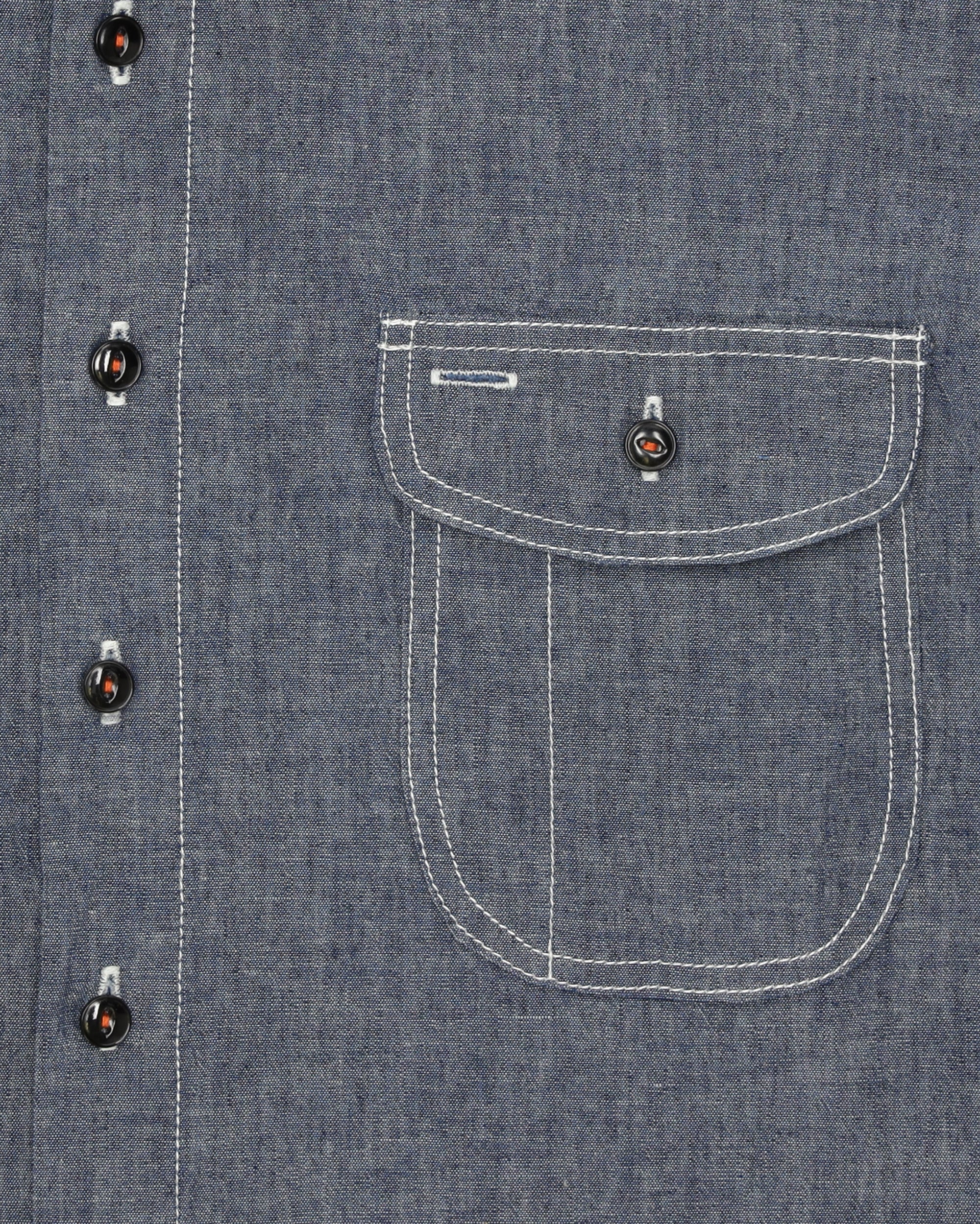 Nakota Camicia in Japan Chambray