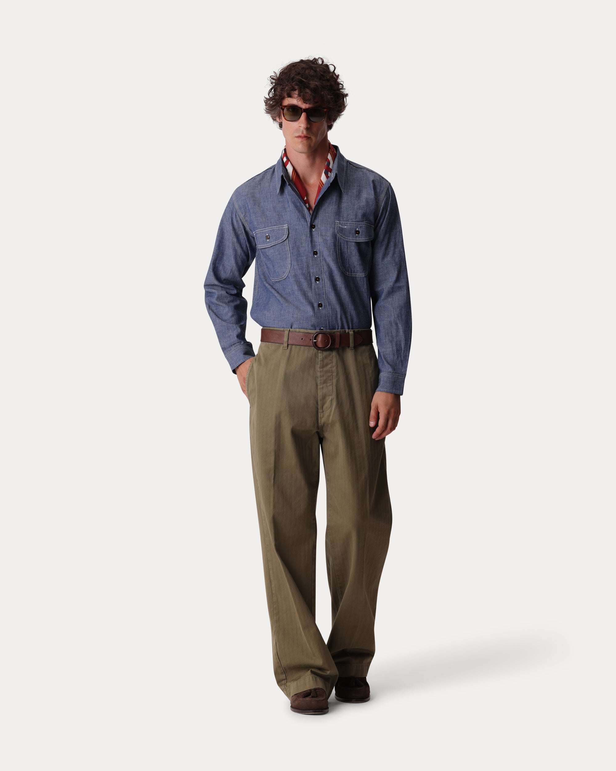 Nakota Shirt in Japan Chambray