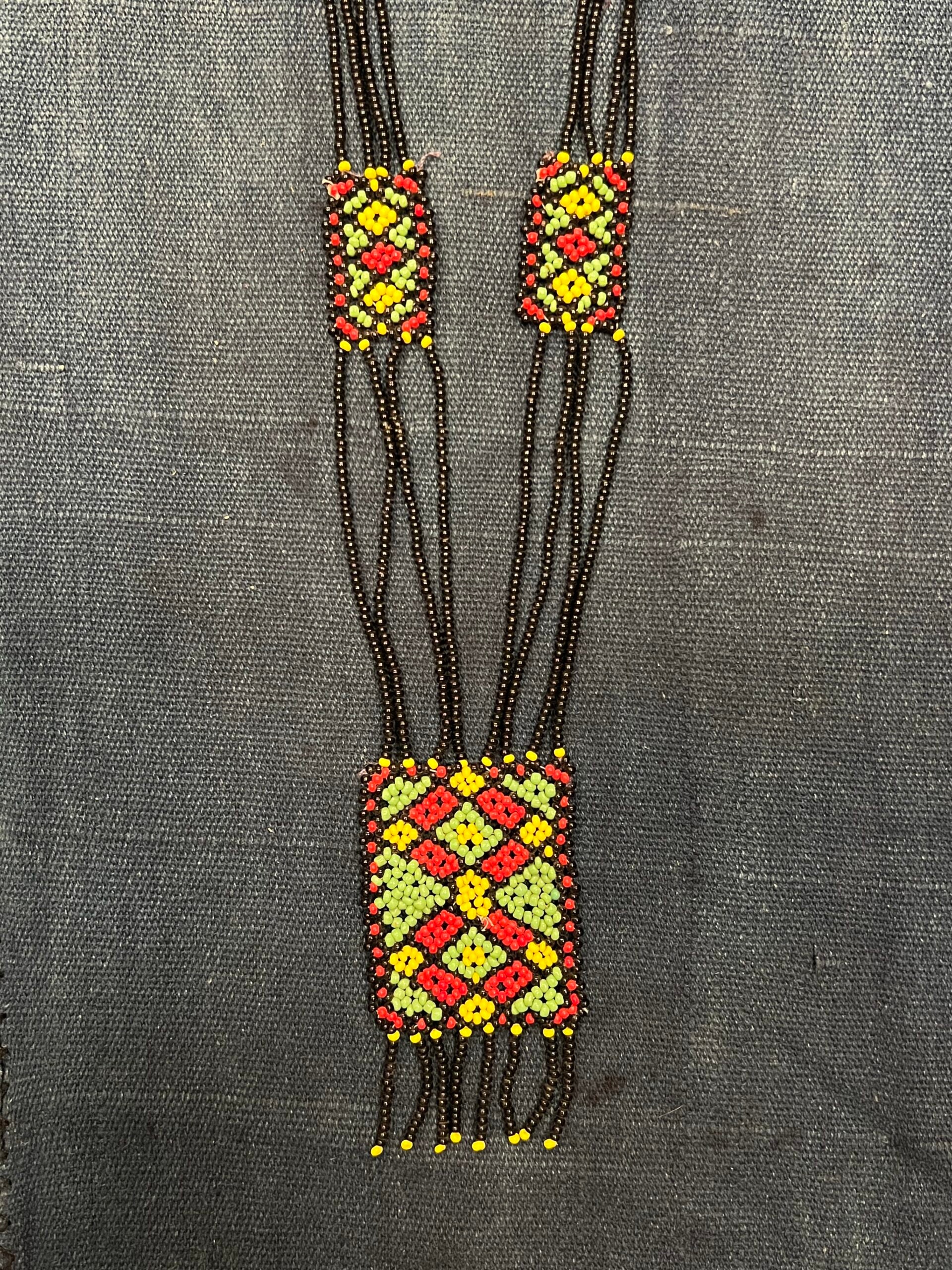 Nasima Collana Con Perline Multicolor