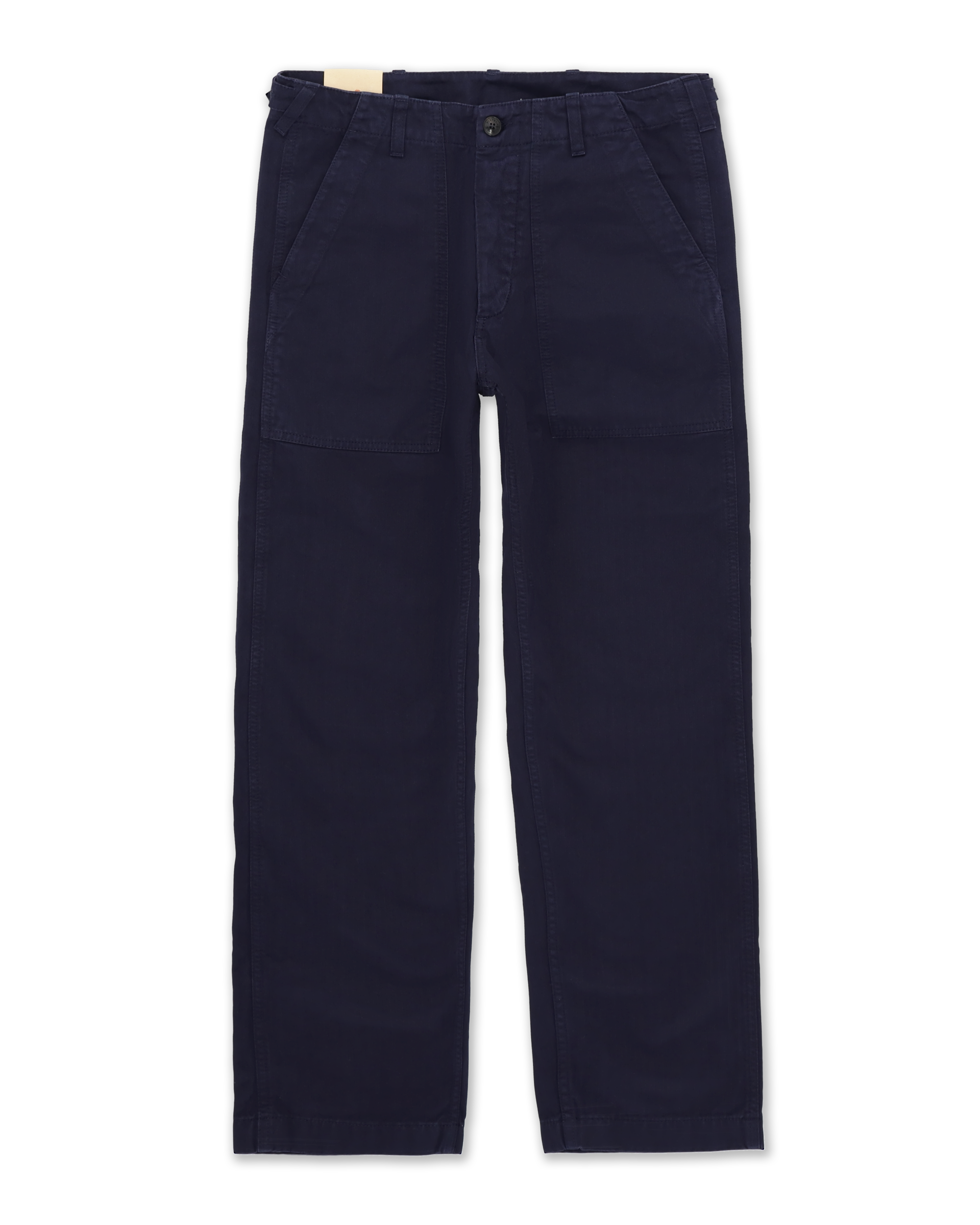 Newfatigue Pantaloni Fatigue In Herringbone di Cotone
