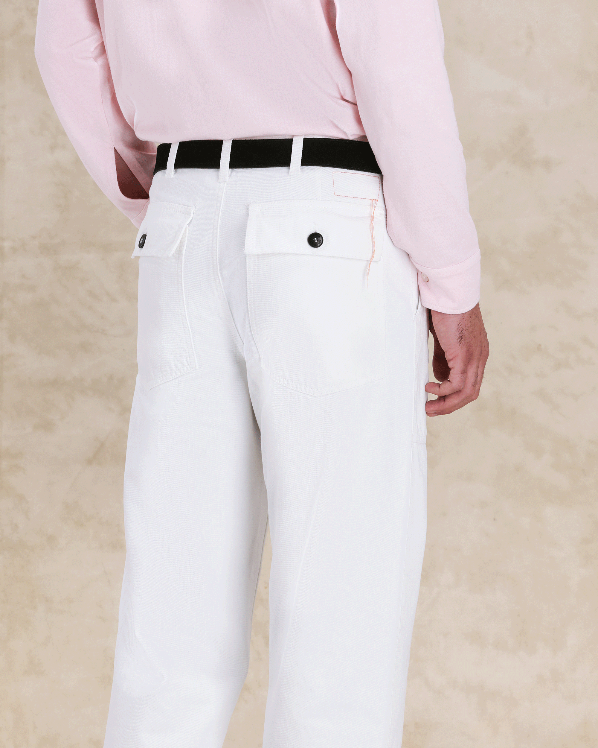 Newfatigue Japan Denim Cimosato White