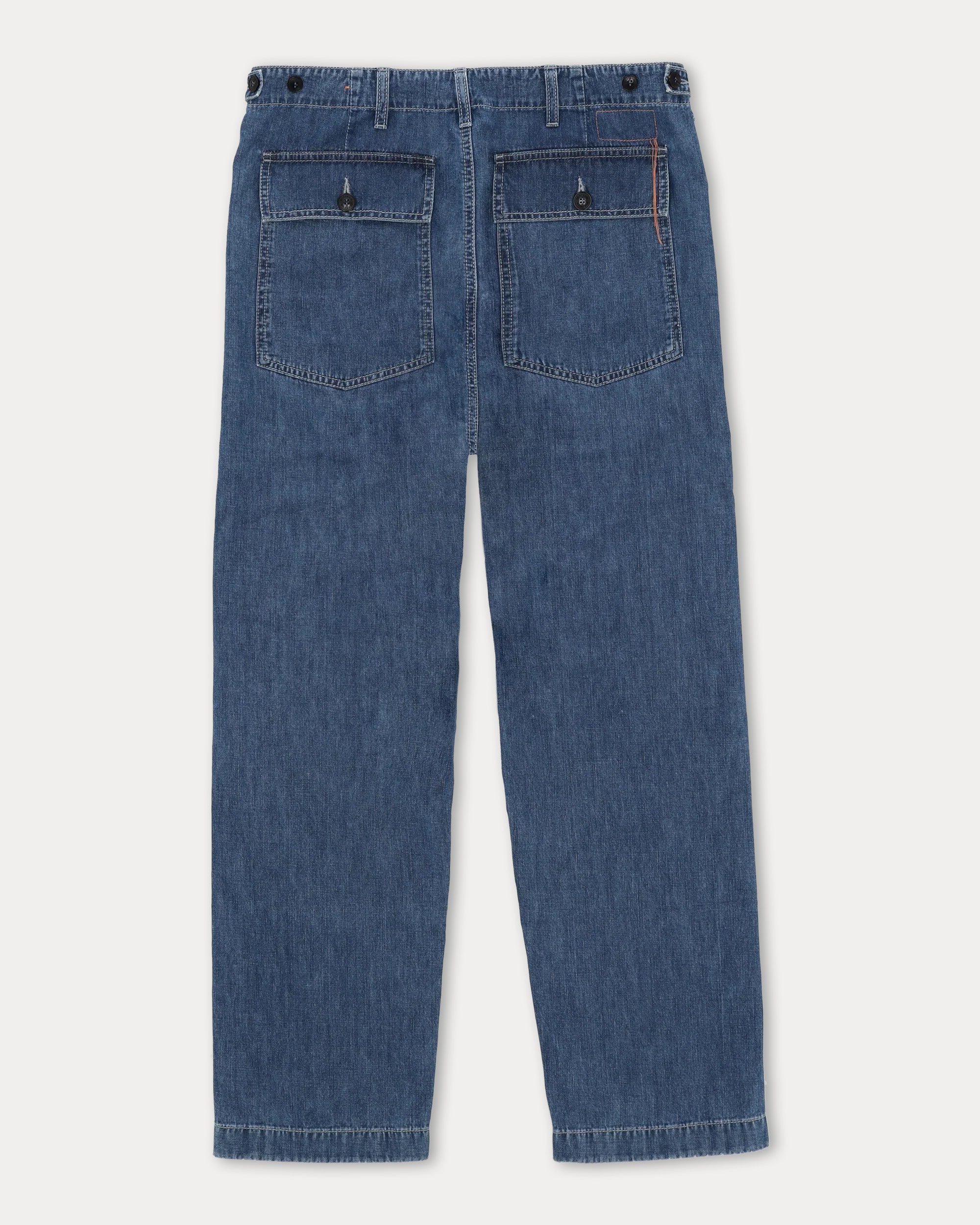 Newfatigue Denim Pants Stone Wash