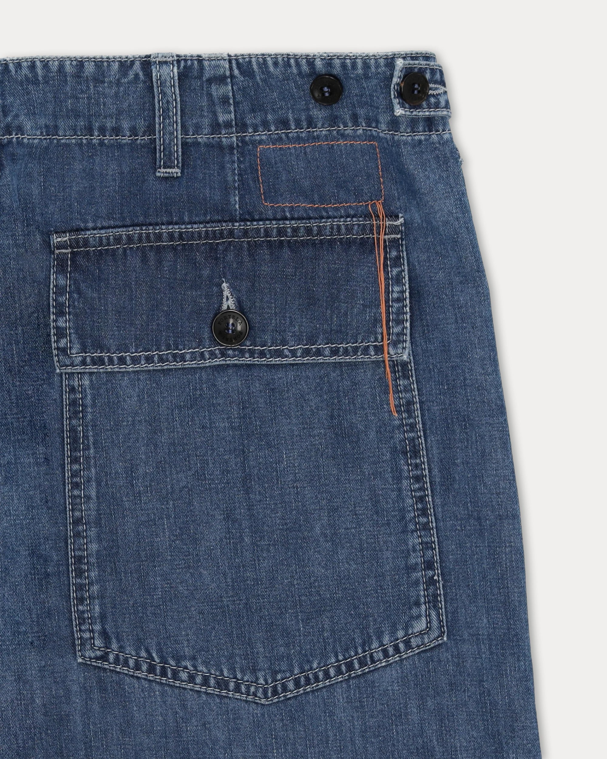 Newfatigue Denim Pants Stone Wash