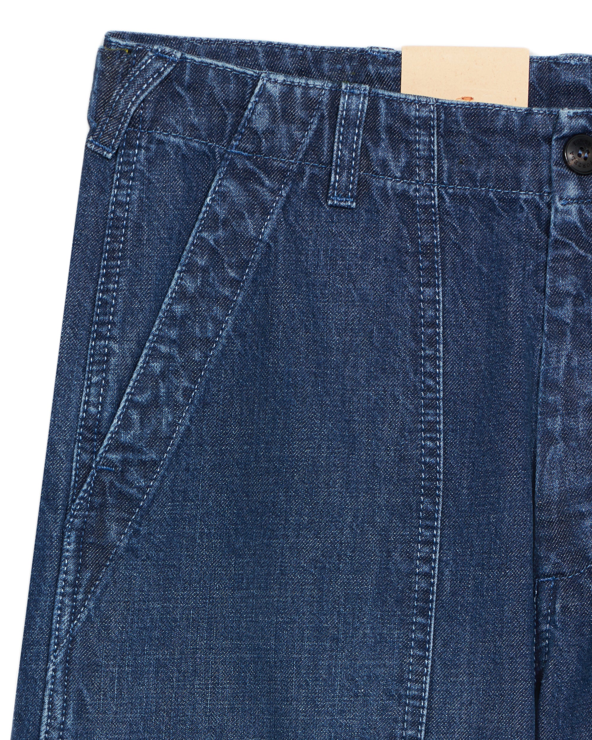 Newfatigue Pantaloni in Denim Indigo Rinse