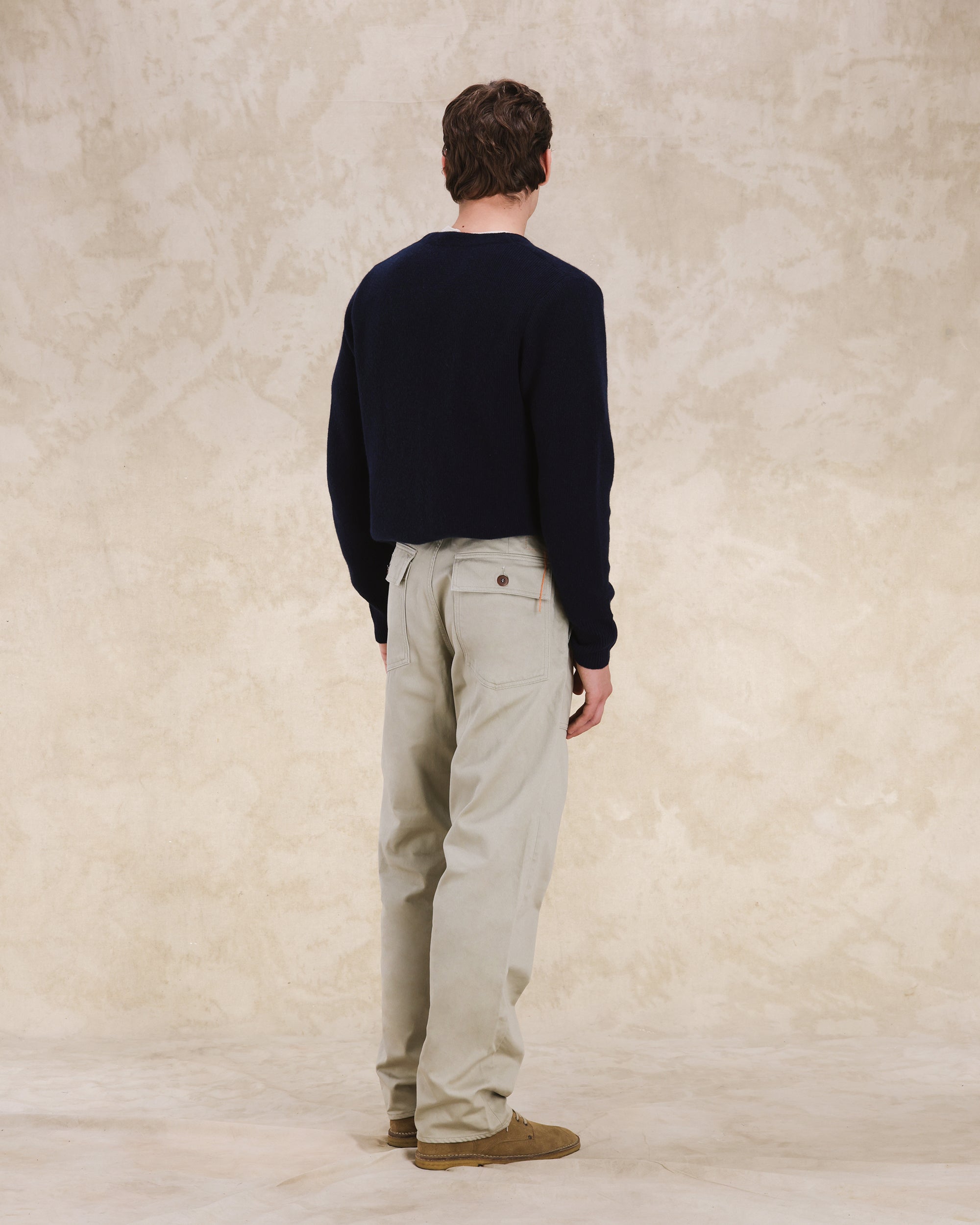 Newfatigue Pantaloni Fatigue in Cotone Bedford