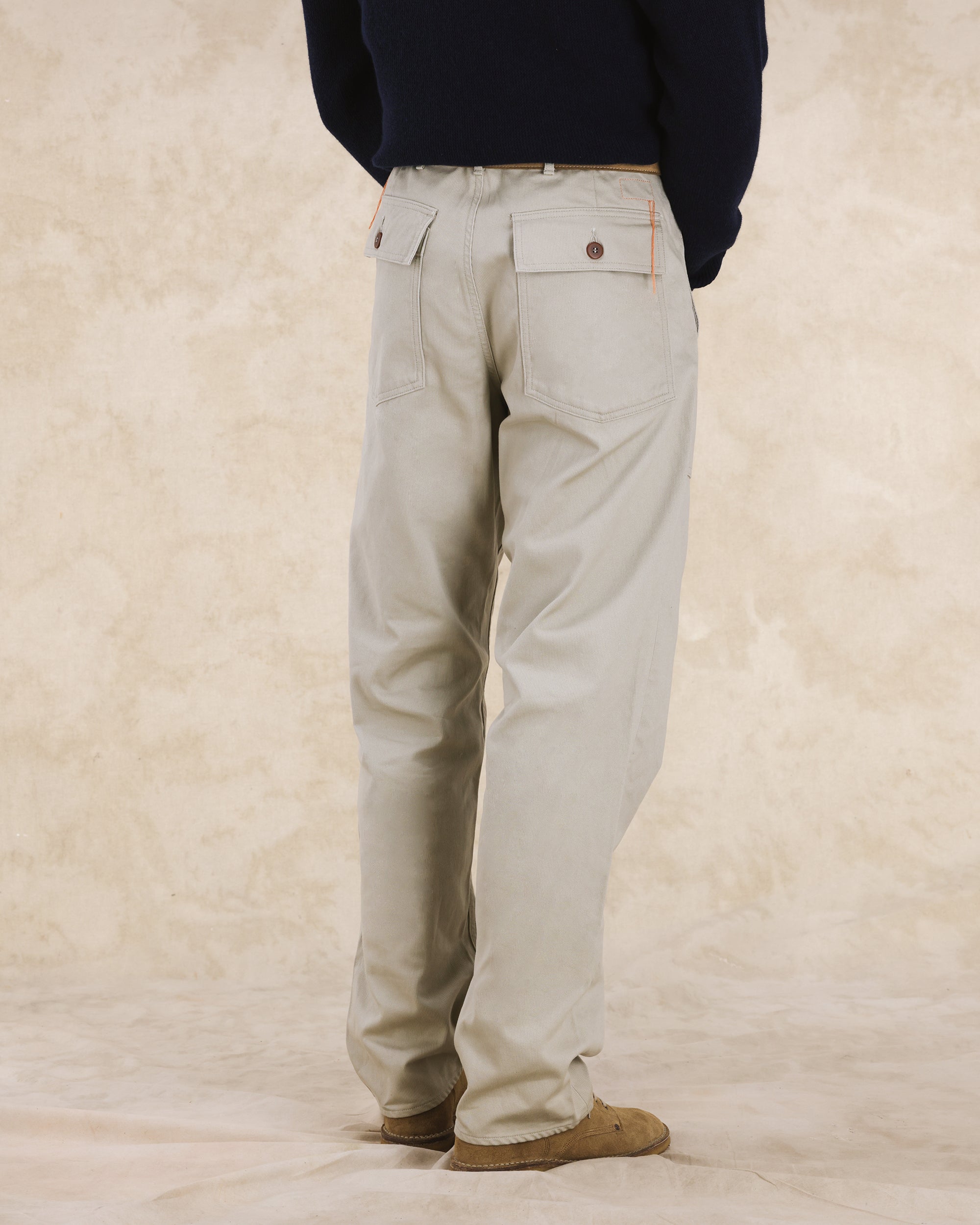 Newfatigue Pantaloni Fatigue in Cotone Bedford