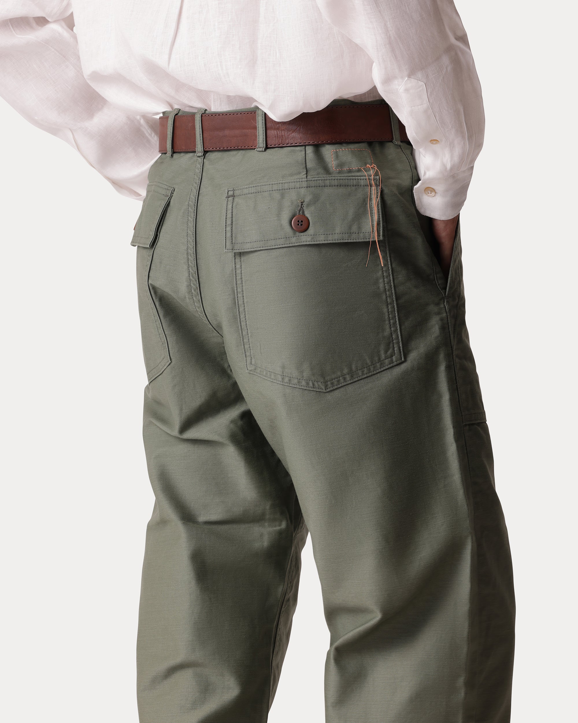 Newfatigue Cotton Satin Fatigue Pants